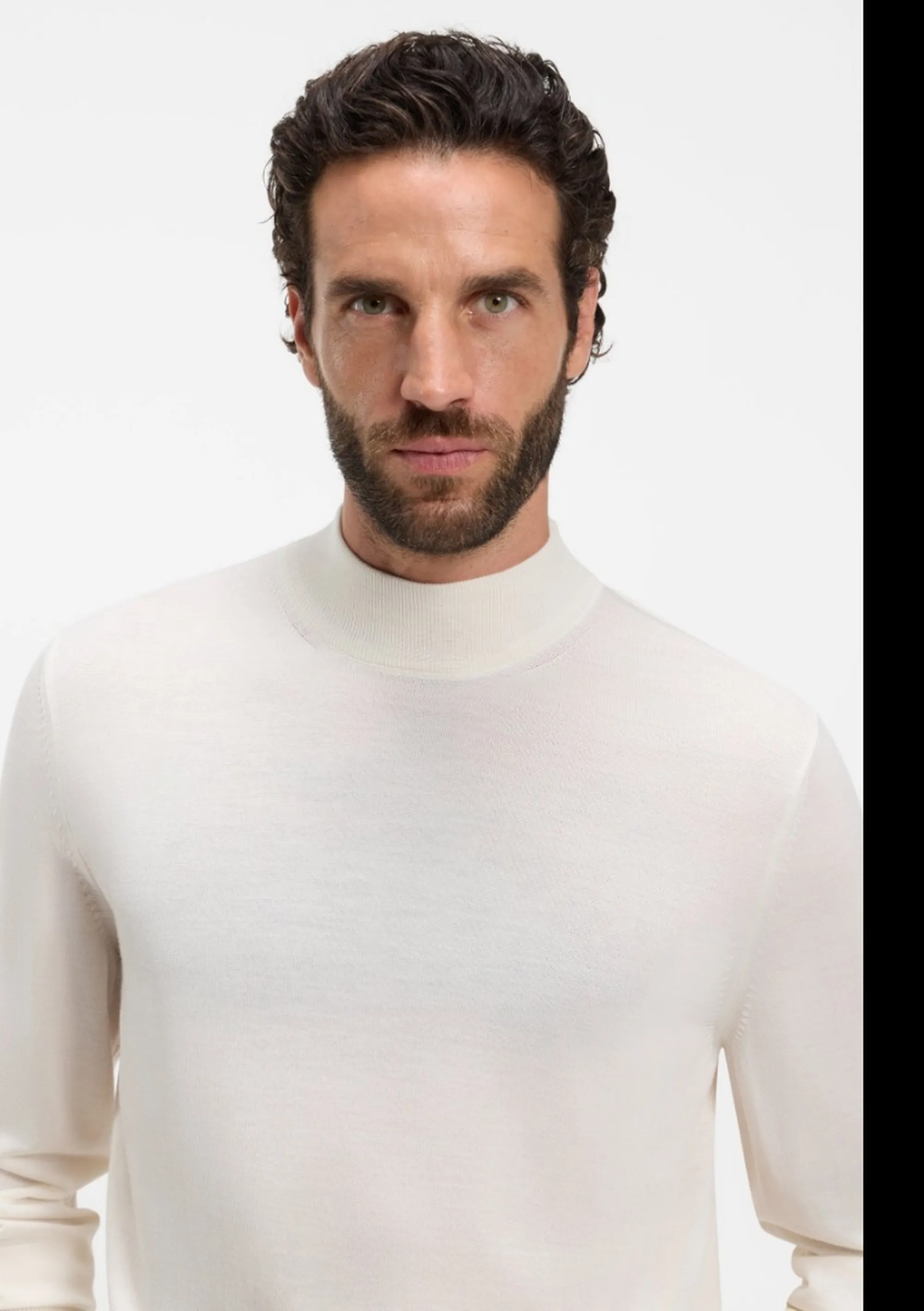 Hugo Boss Maglia  A Lupetto Bianco 50570642 189372