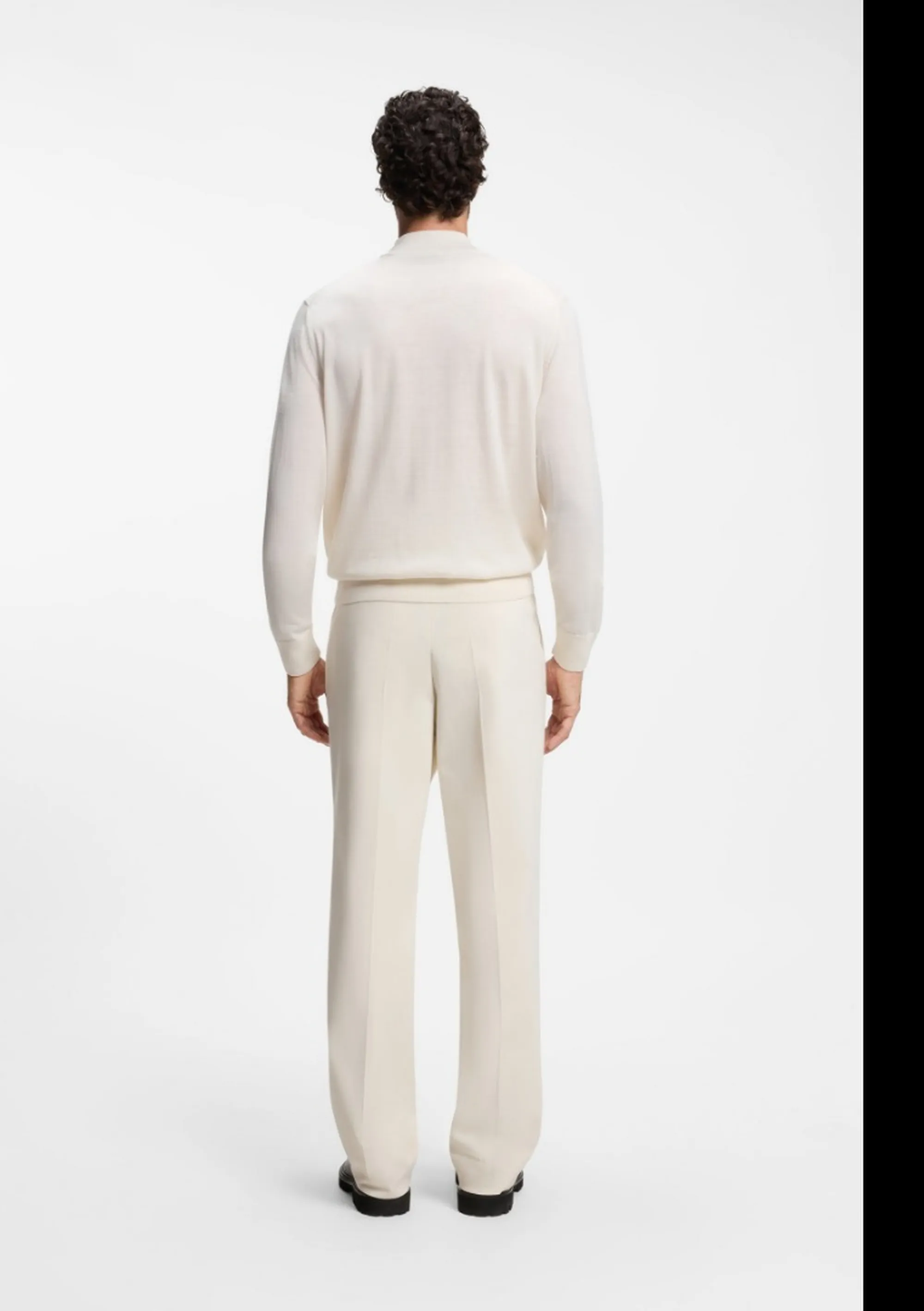 Hugo Boss Maglia  A Lupetto Bianco 50570642 189374