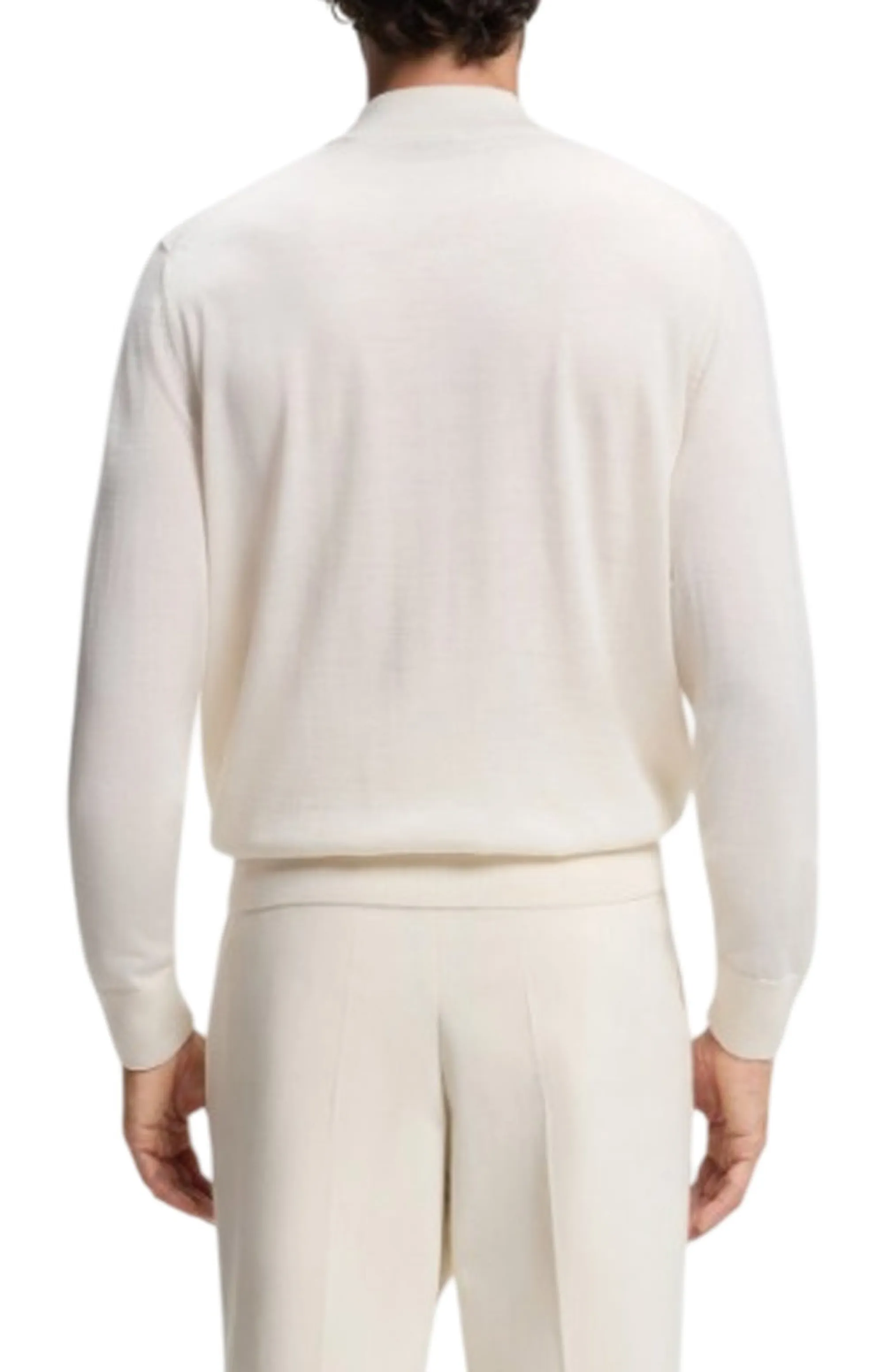 Hugo Boss B'Turtleneck Sweater' White 50570642 189692