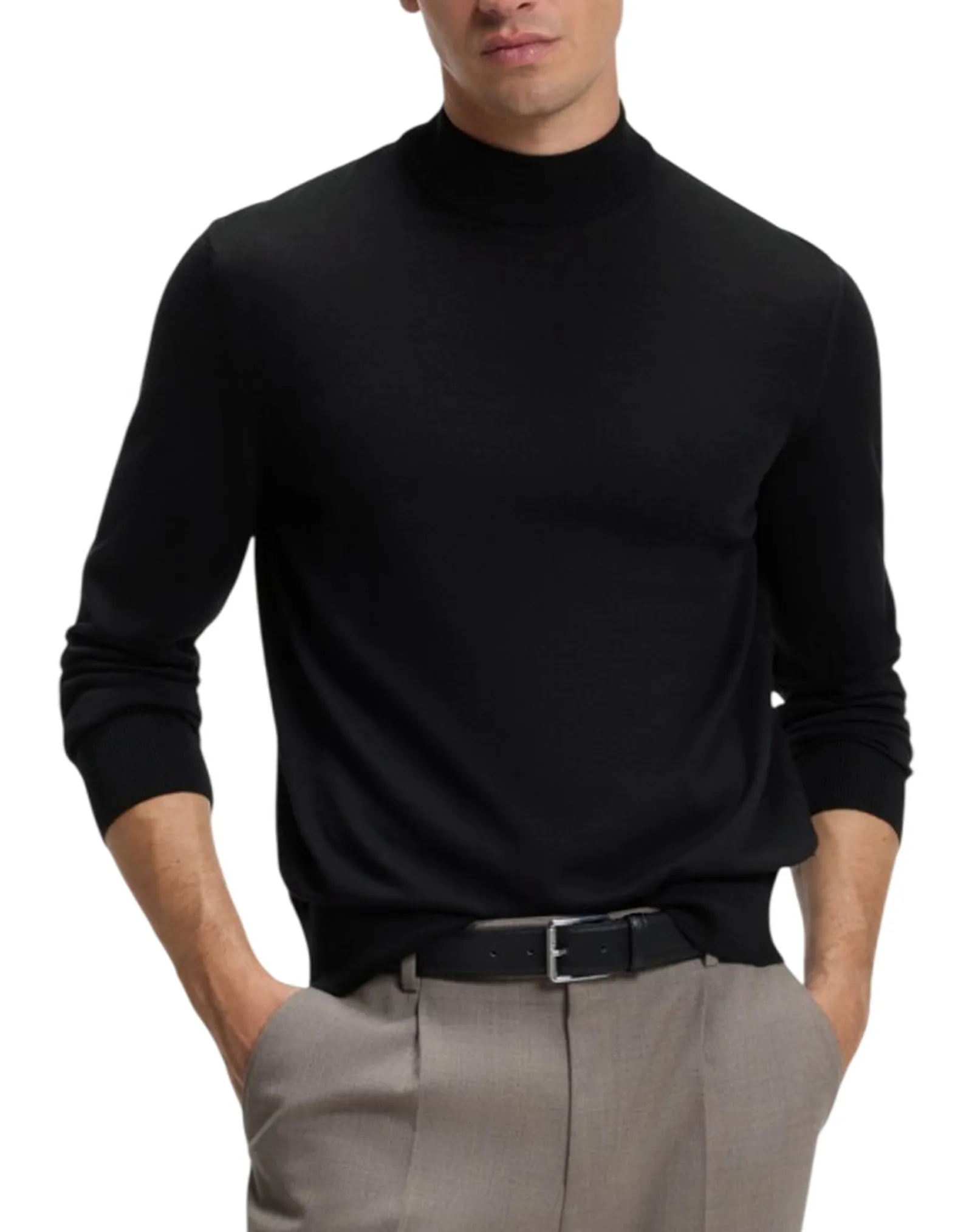 Hugo Boss Maglia  A Lupetto Nero 50570642 199423