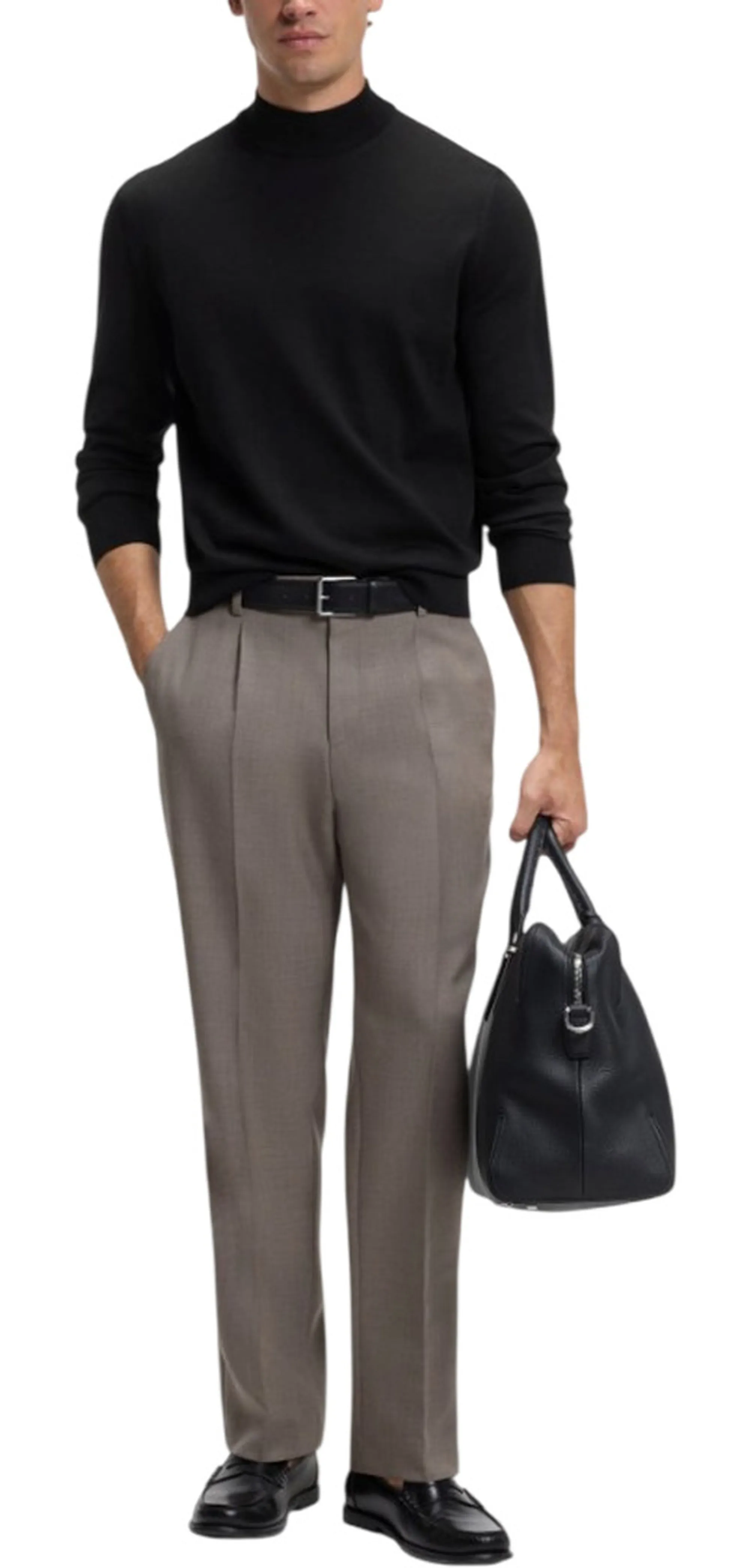 Hugo Boss B'Turtleneck Sweater' Black 50570642 199424
