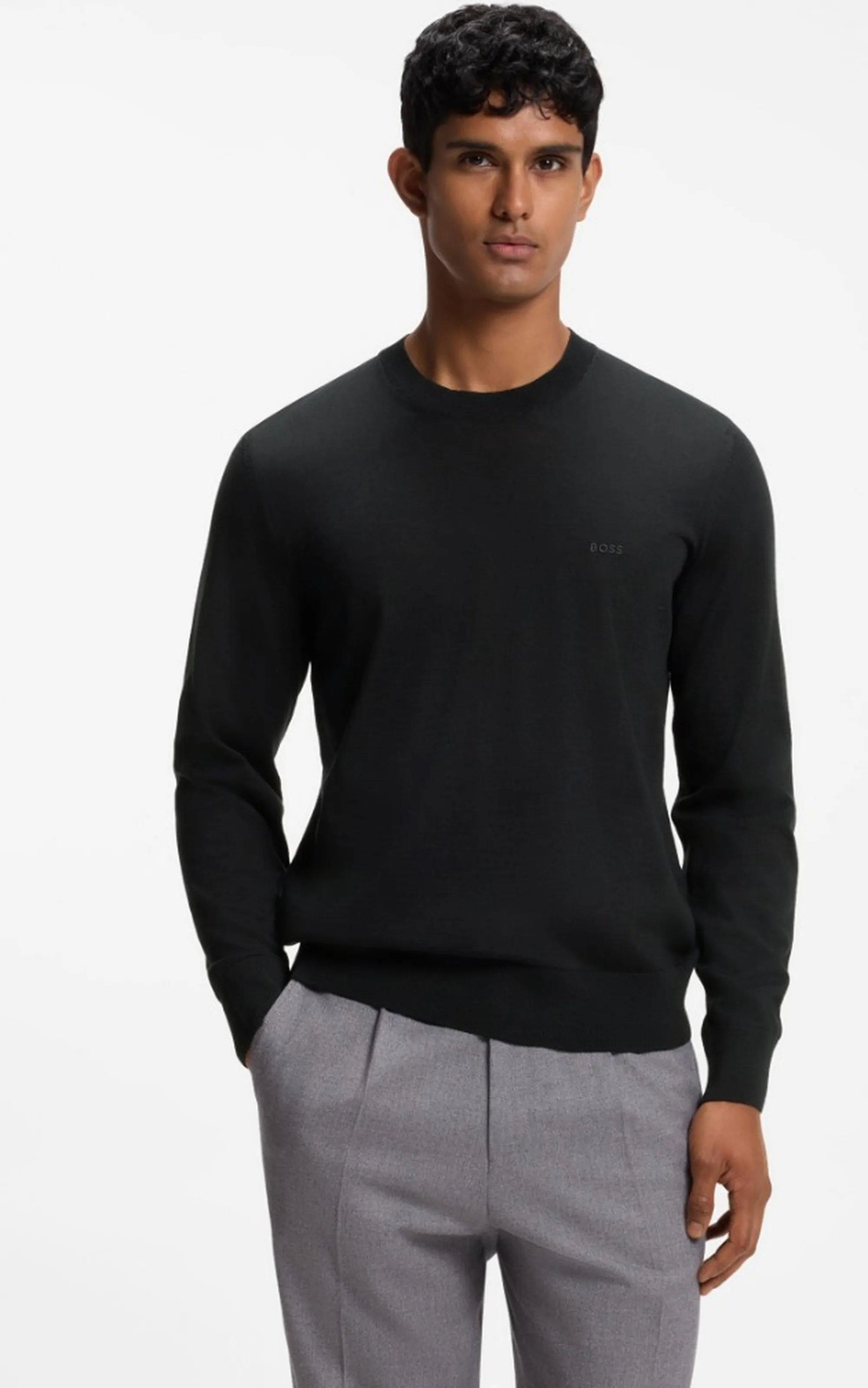 Hugo Boss Maglia H-Leno Nero 50571914 189276