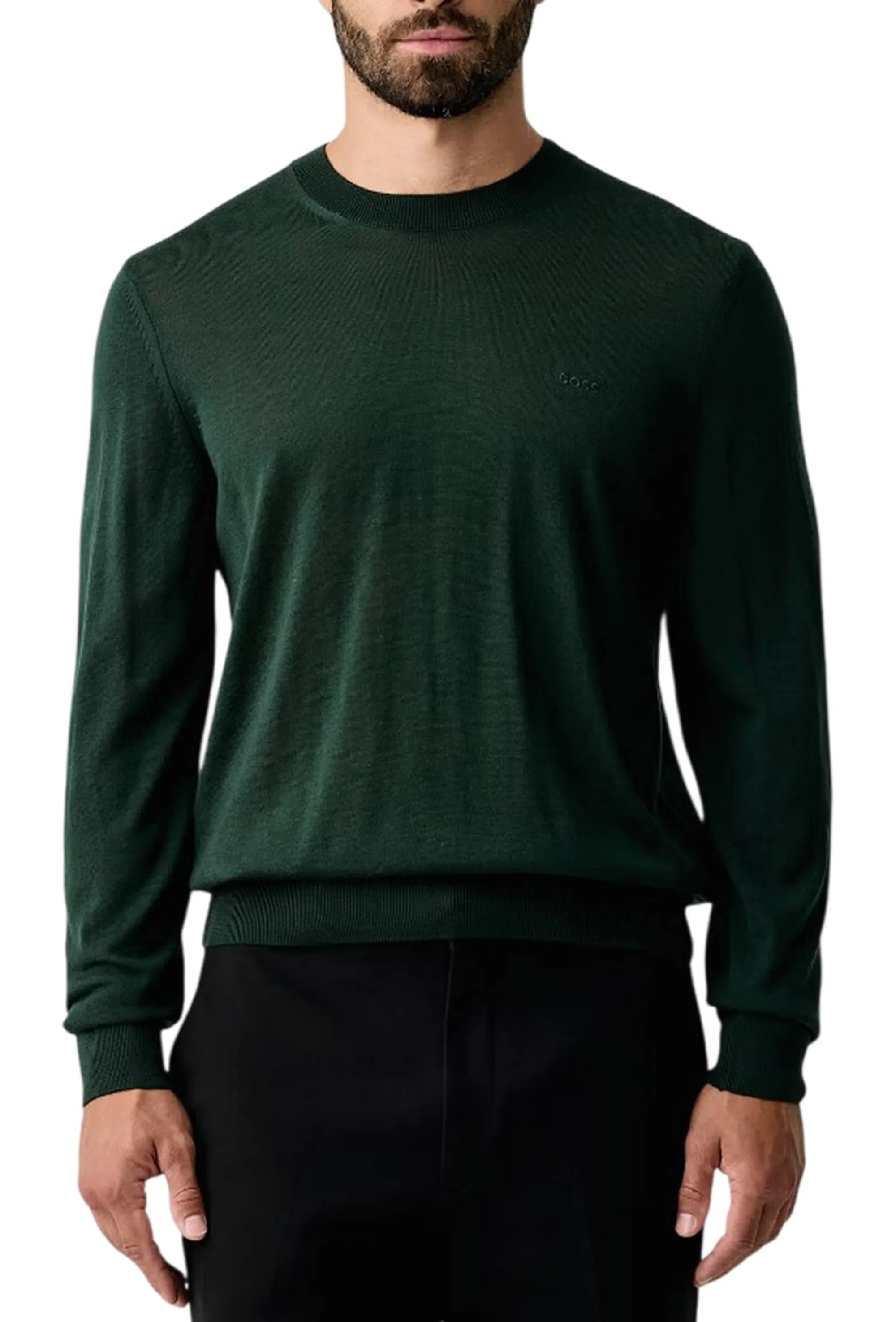 Hugo Boss B'H-Leno Sweater' Dark Green 50571914 189734
