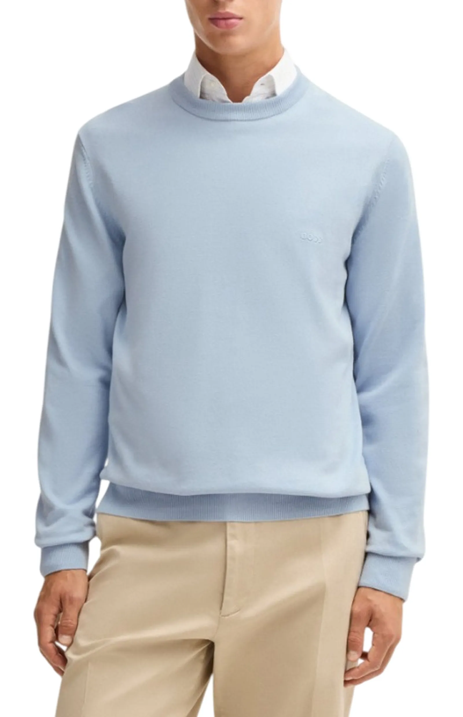 Hugo Boss Maglia Pacas Celeste 50506023 142519