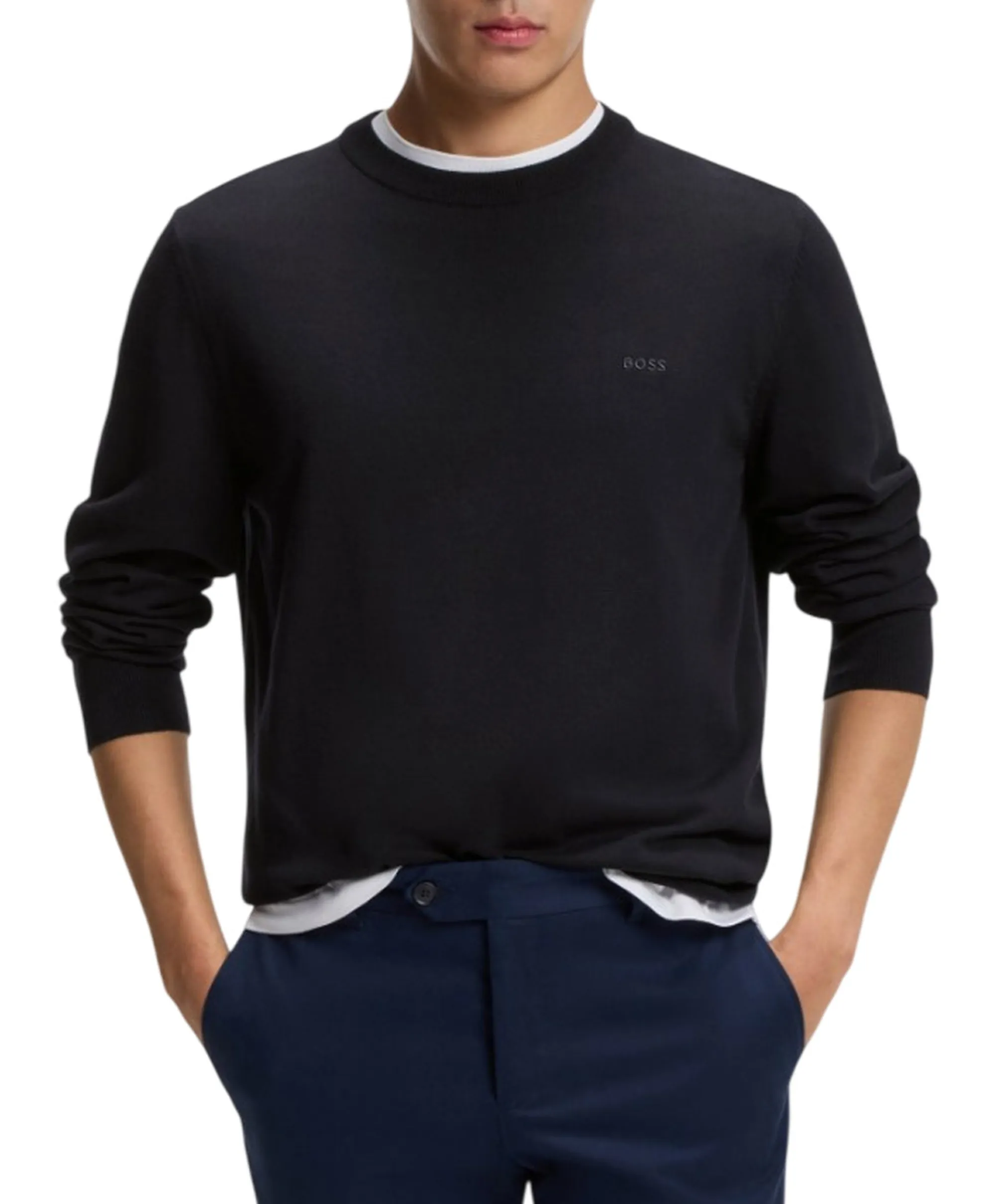 Hugo Boss Maglia Upacas Blu 50556344 174252