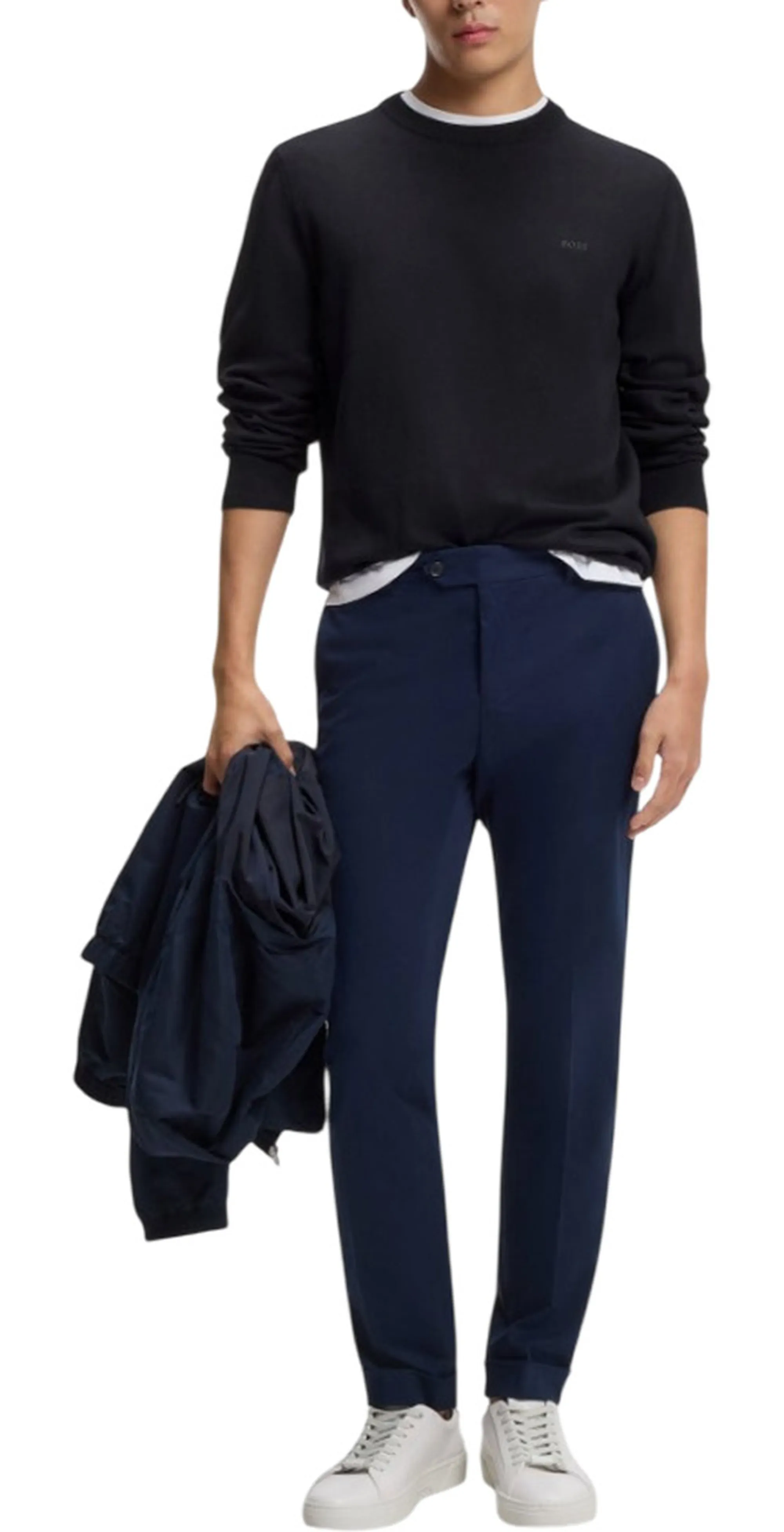 Hugo Boss Maglia Upacas Blu 50556344 174253