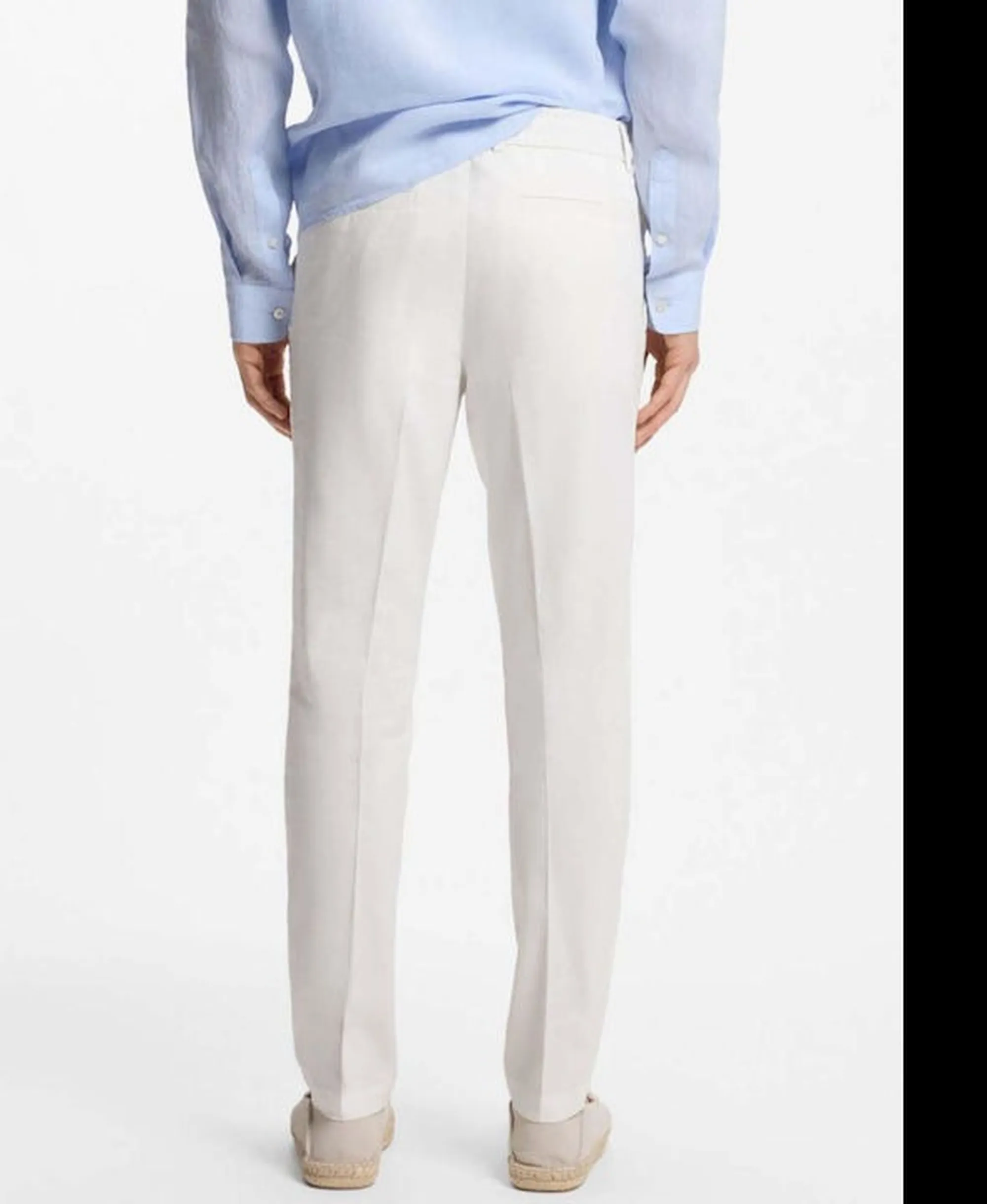 Hugo Boss Pantalone H-Kane1 Bianco 50557859 182825