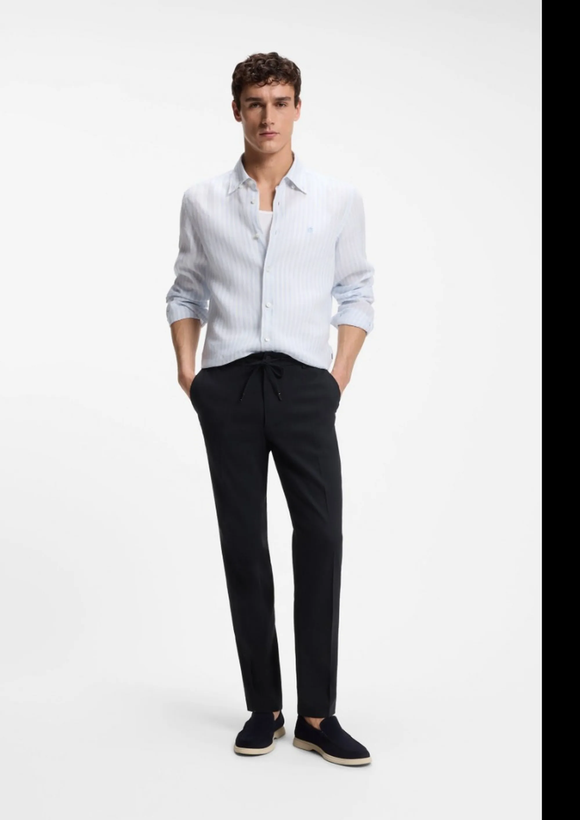 Hugo Boss Pantalone H-Kane1 Blu 50557859 182821