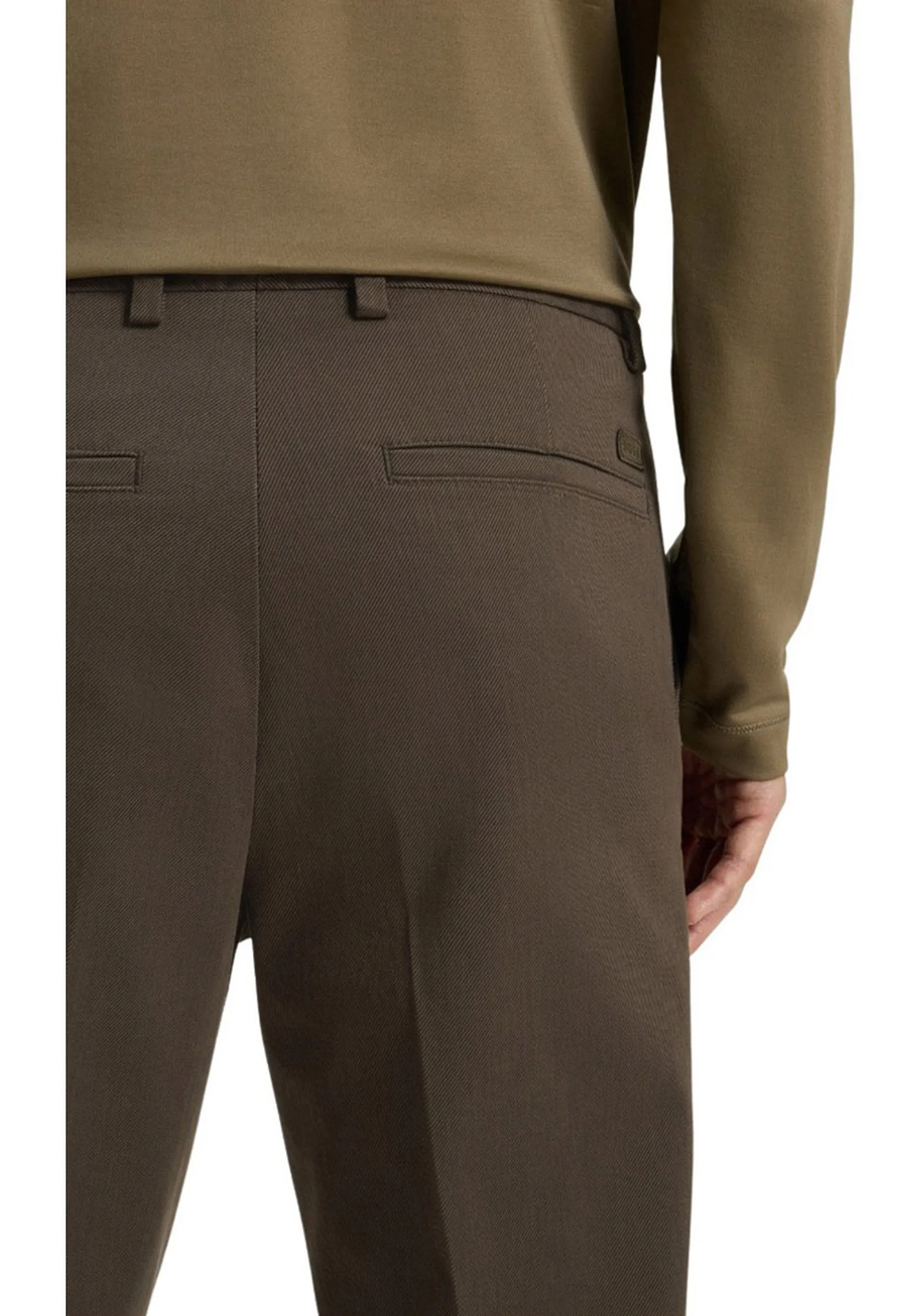 Hugo Boss Pantalone H-Kane1 Marrone 50555161 165784