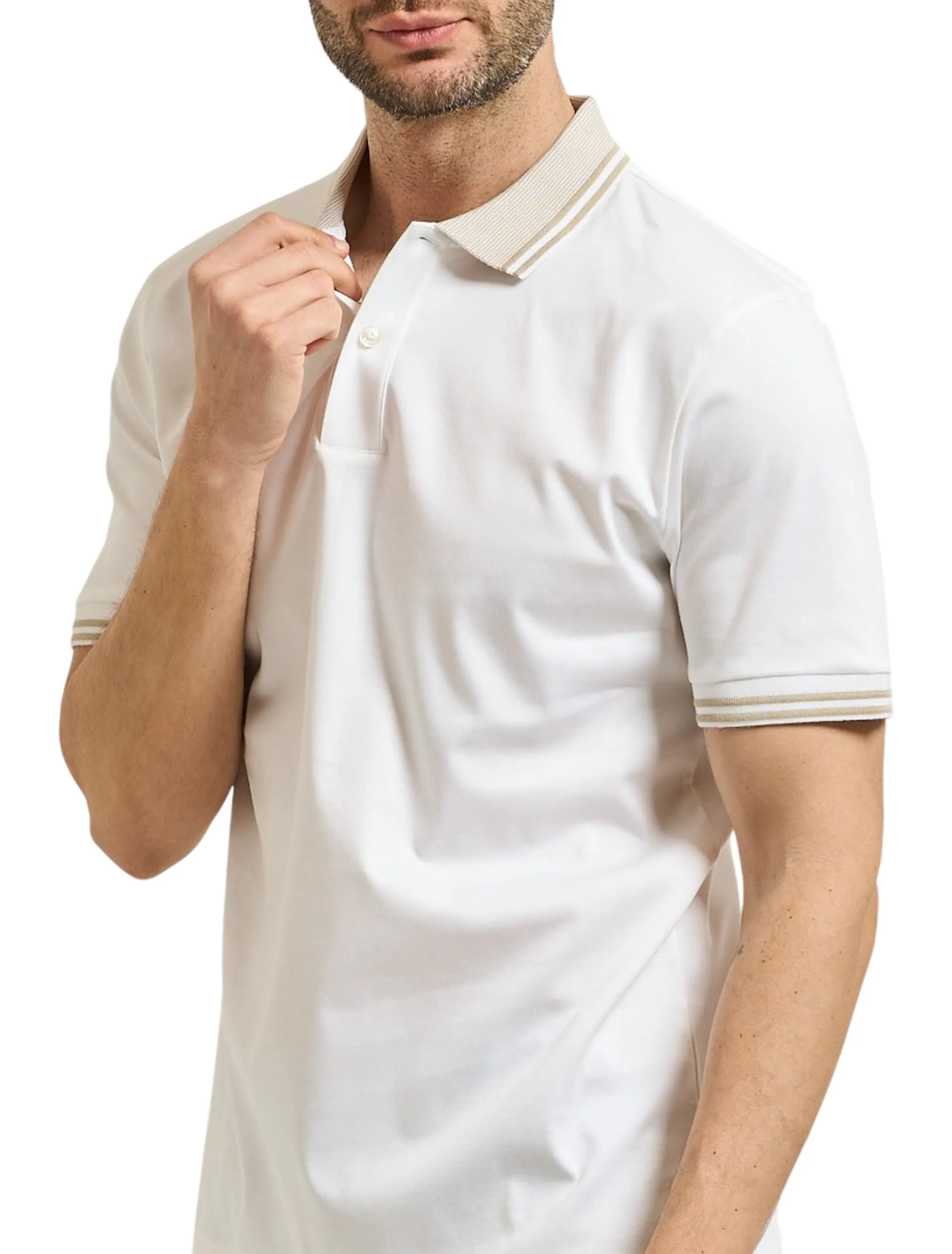 Hugo Boss B'Polo ' White 50559654 182880