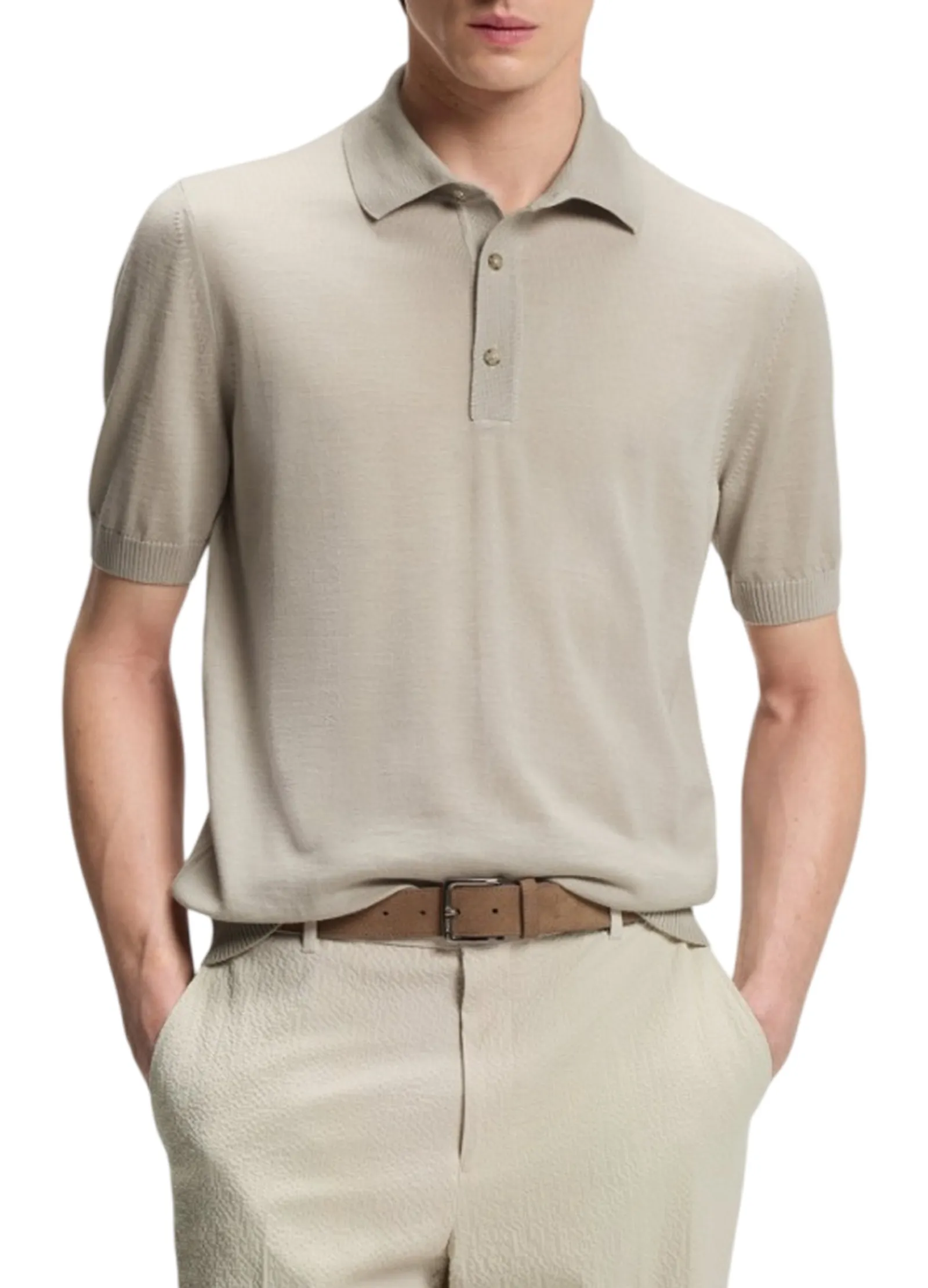 Hugo Boss Polo Nolano Beige 50560485 181900