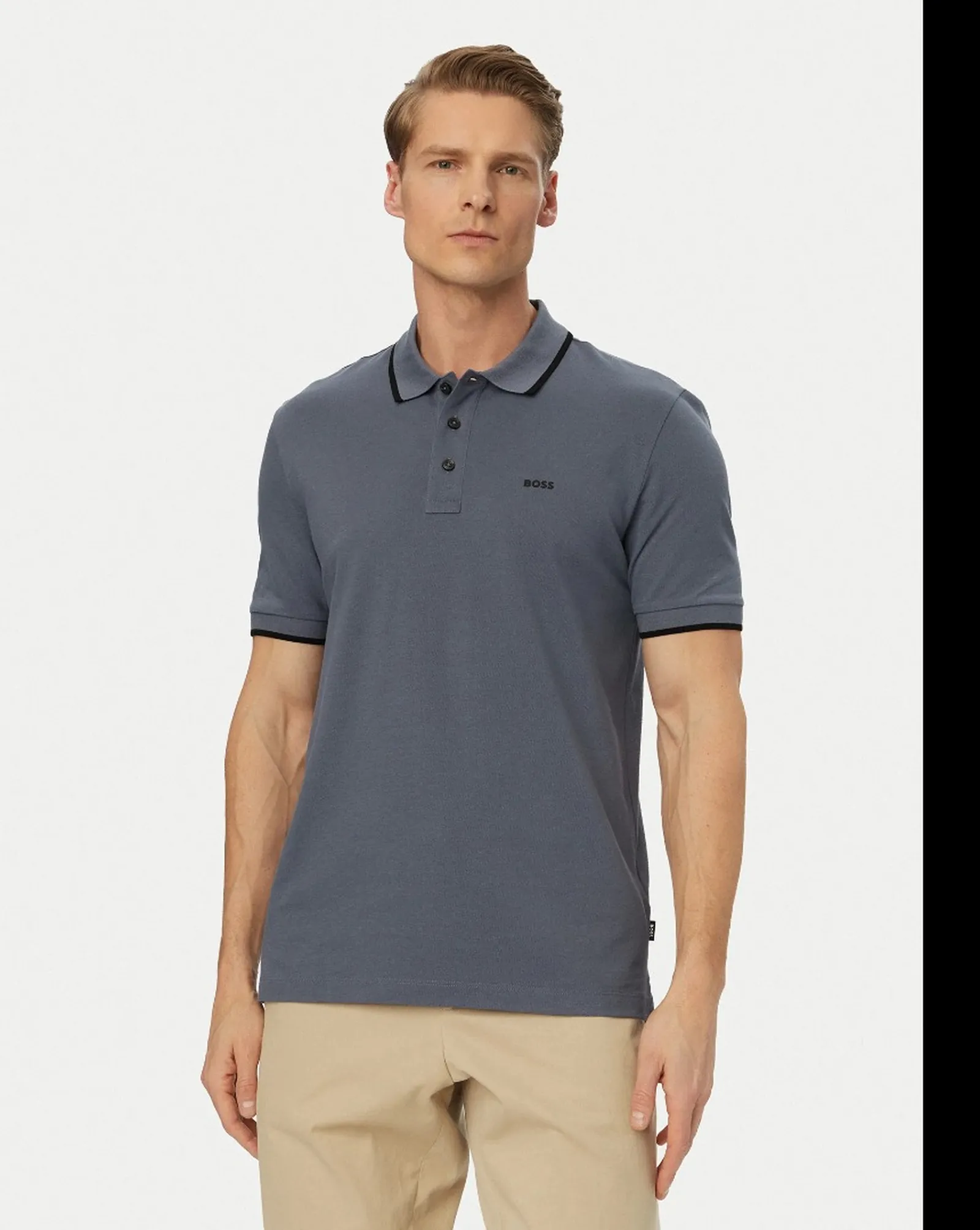 Hugo Boss Polo Parlay Blu Aperto 50494697 182622