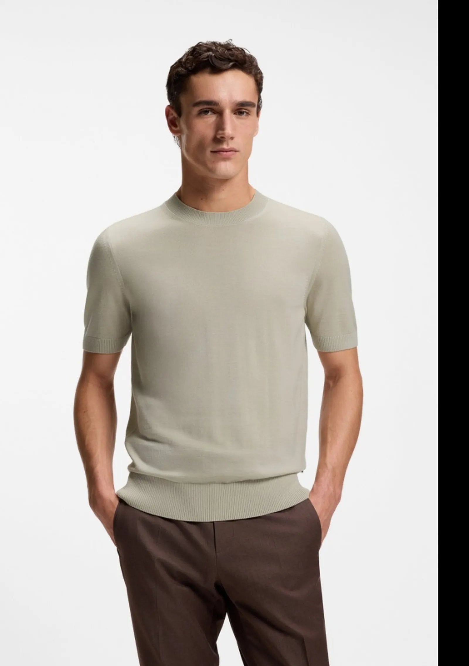 Hugo Boss T-Shirt Umauro Beige 50560476 181782