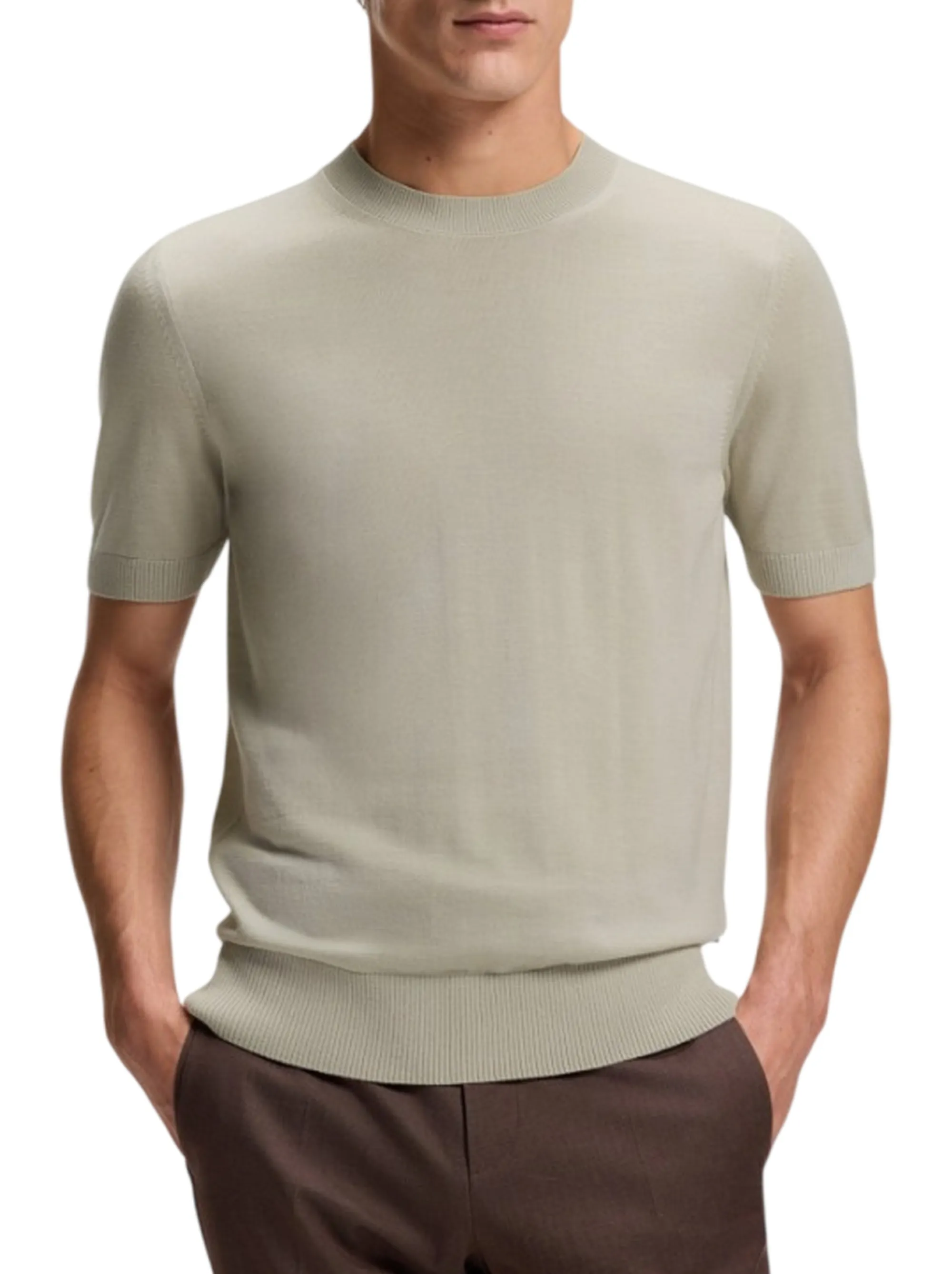 Hugo Boss T-Shirt Umauro Beige 50560476 181904