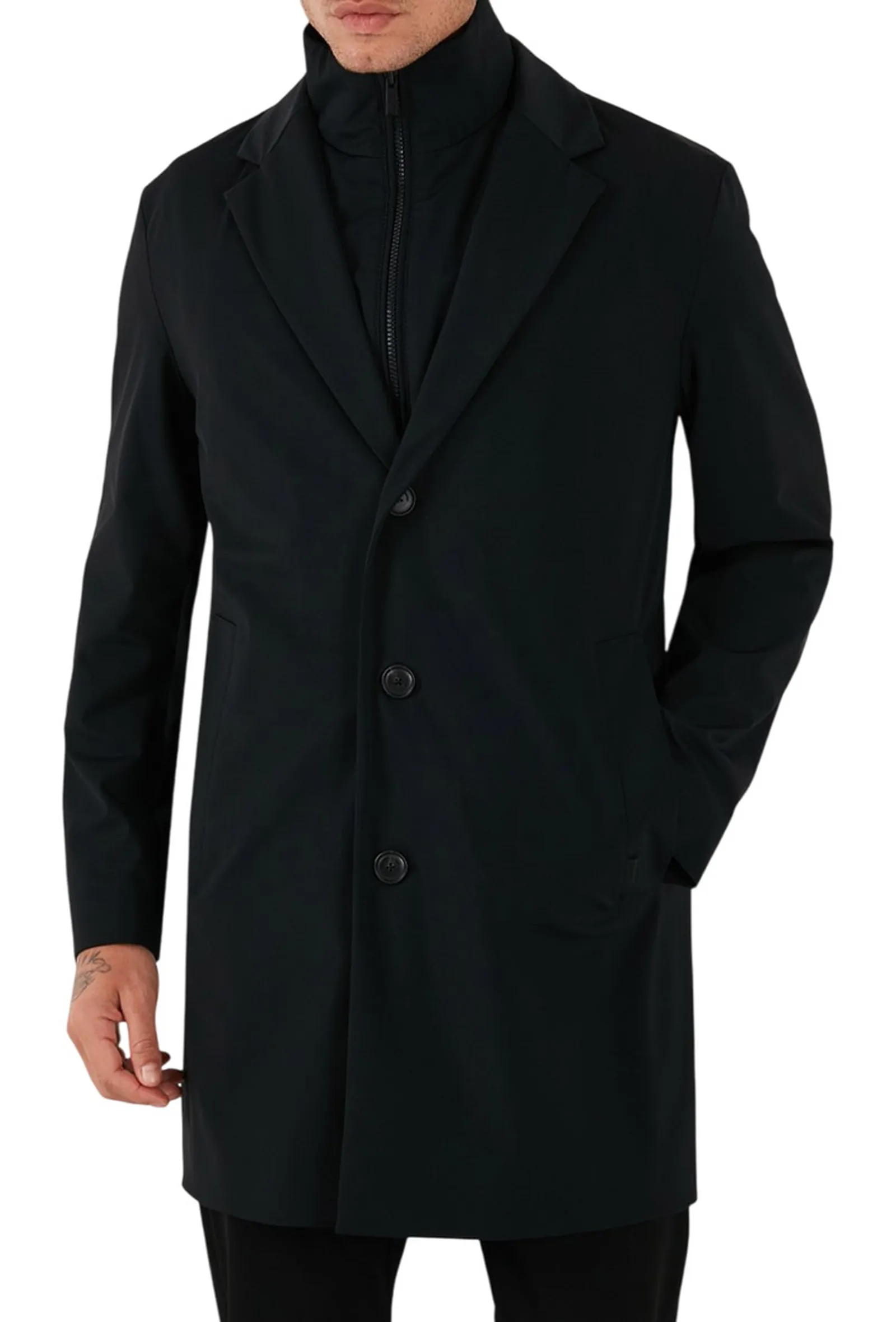 Hugo Boss Trench Jared Nero 50545897 158101