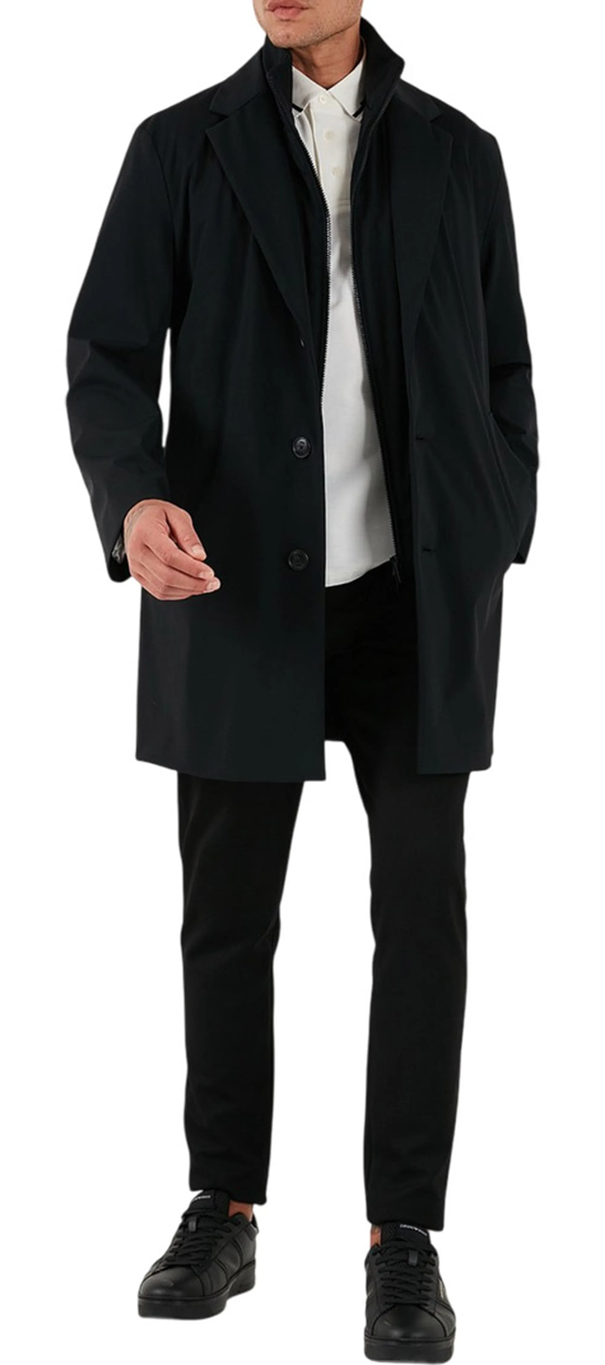 Hugo Boss Trench Jared Nero 50545897 158104