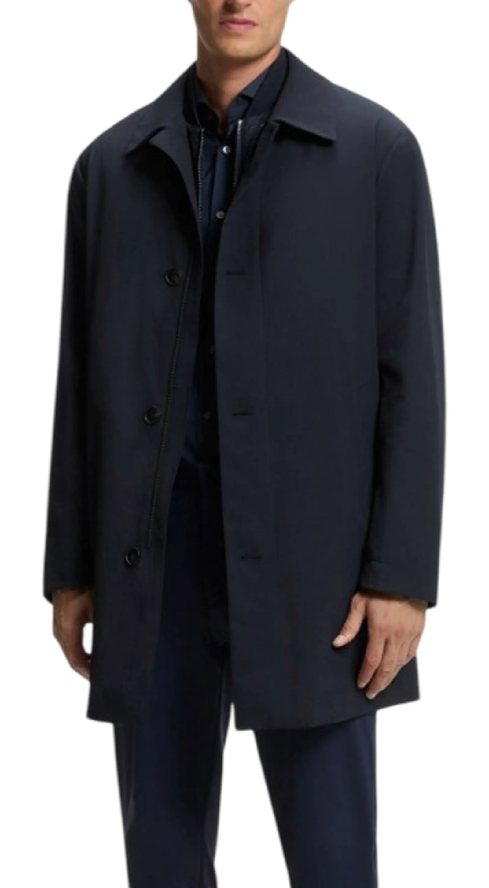 Hugo Boss Trench P-Jared Blu 50564677 190291