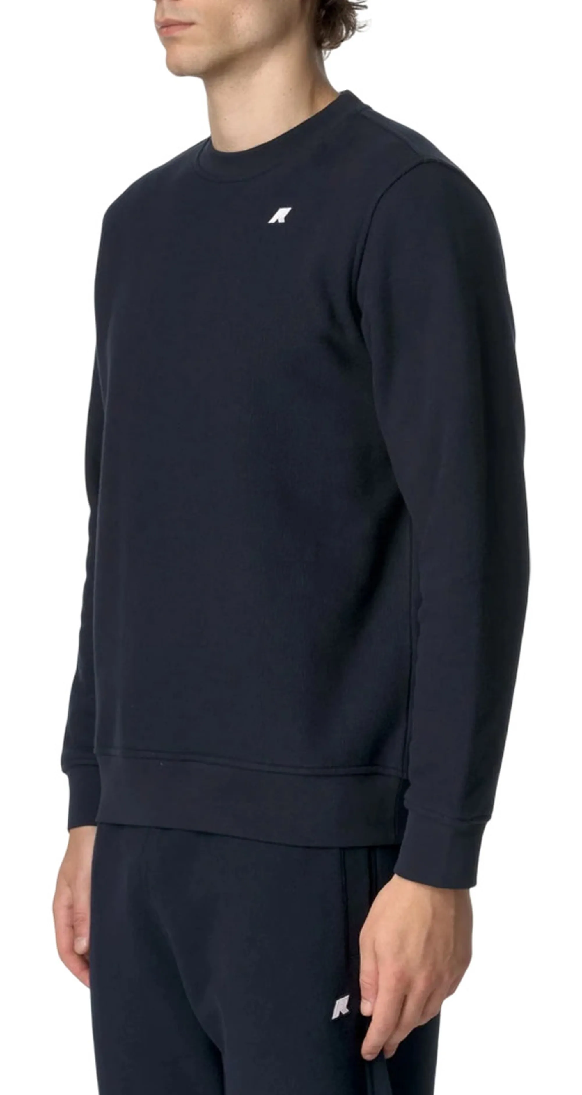 K-Way B'Baptiste Heavy Fleece Sweatshirt' Blue-Depth K8133Gw 155507