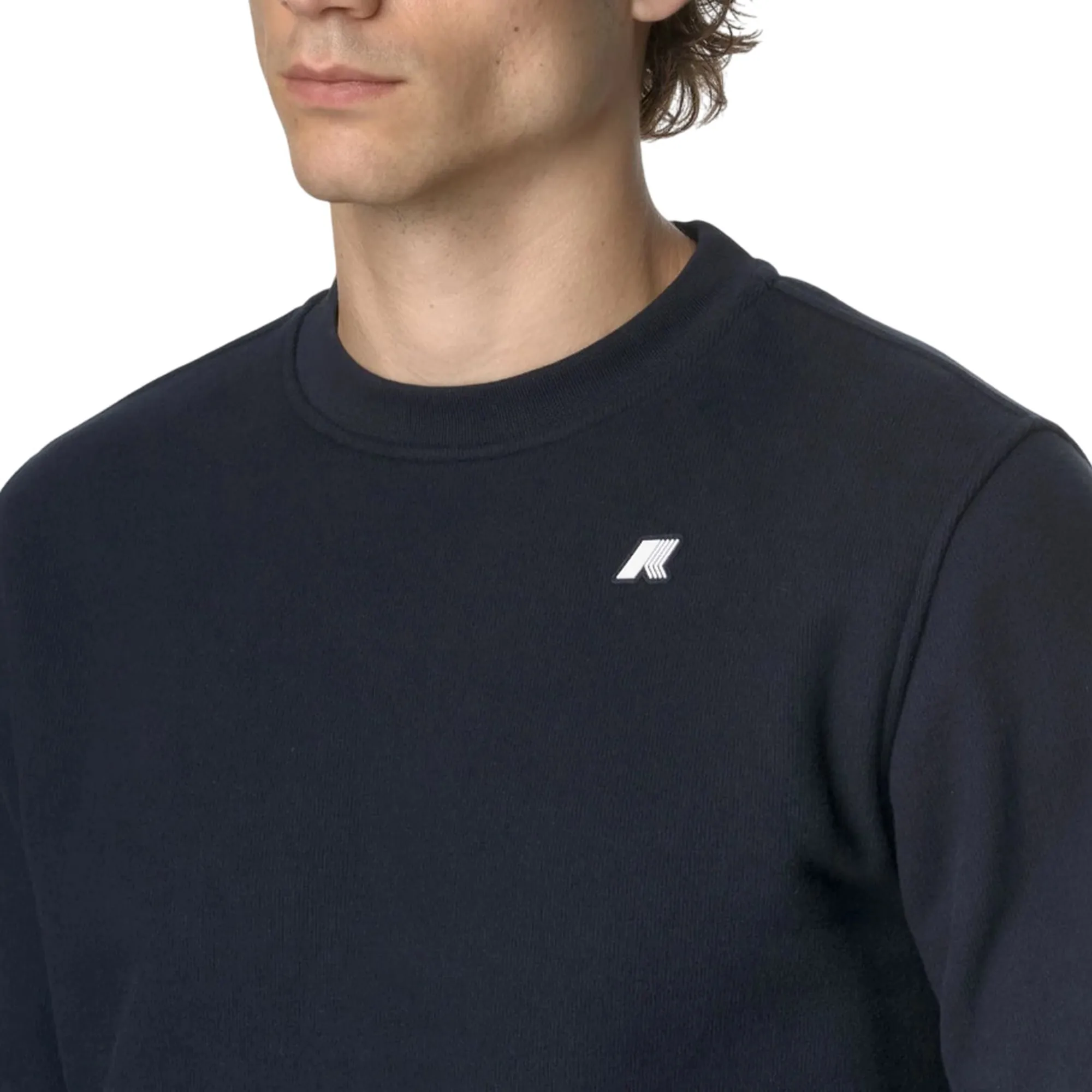 K-Way B'Baptiste Heavy Fleece Sweatshirt' Blue-Depth K8133Gw 155508