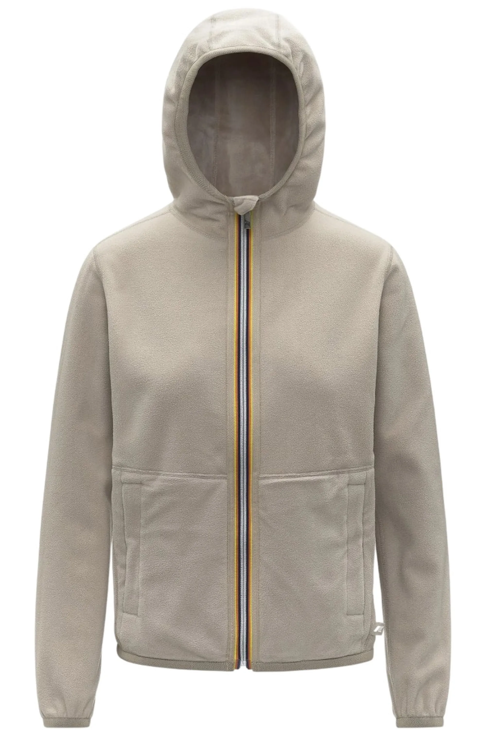 K-Way Felpa Lily Velour Polar Double Beige Cashmere-Beige K8138Nw 190505