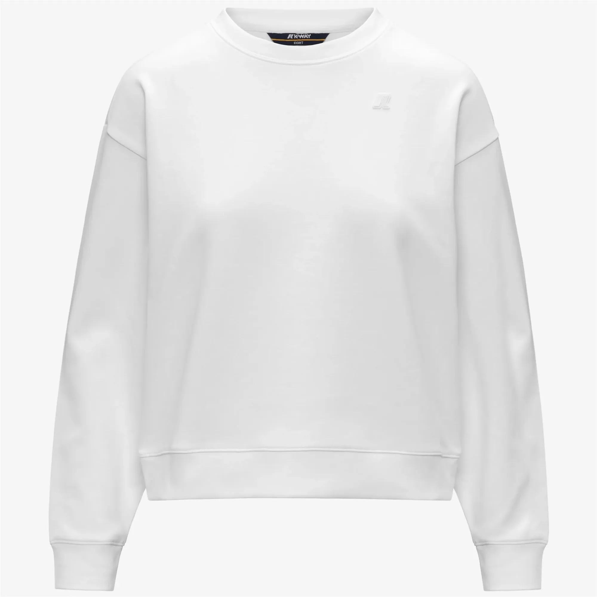 K-Way B'Loizelle Interlock Sweatshirt' White K3157Cw 172895