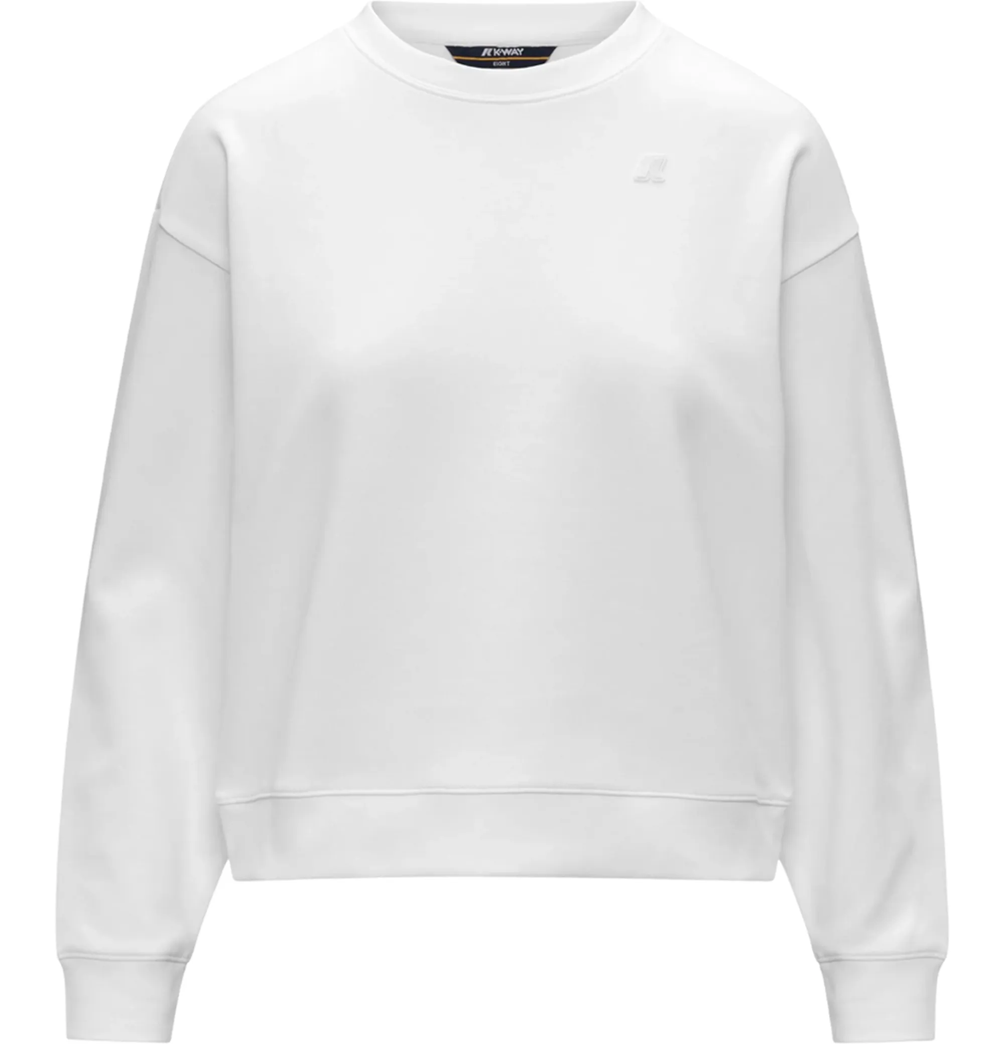 K-Way B'Loizelle Interlock Sweatshirt' White K3157Cw 176062