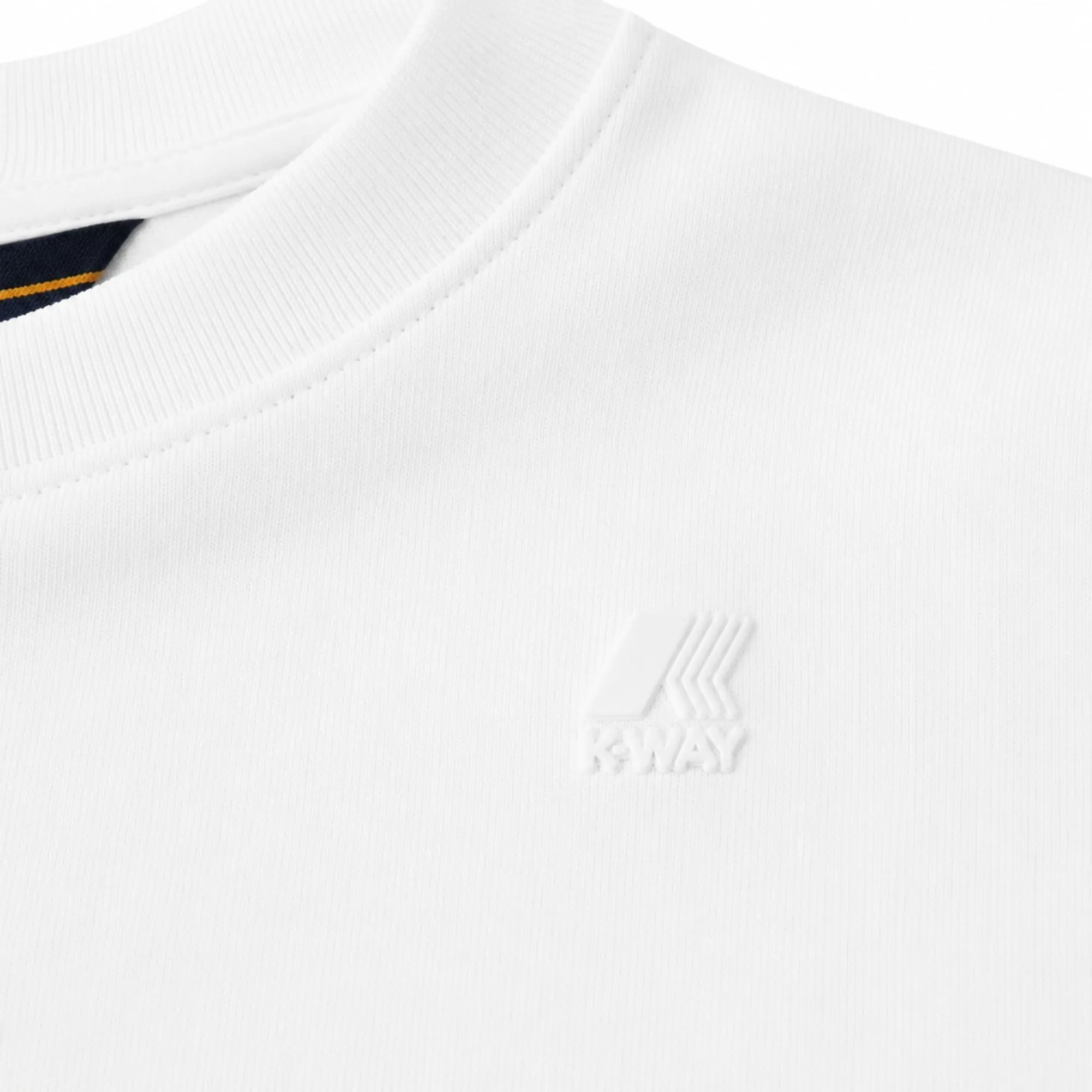 K-Way B'Loizelle Interlock Sweatshirt' White K3157Cw 184079