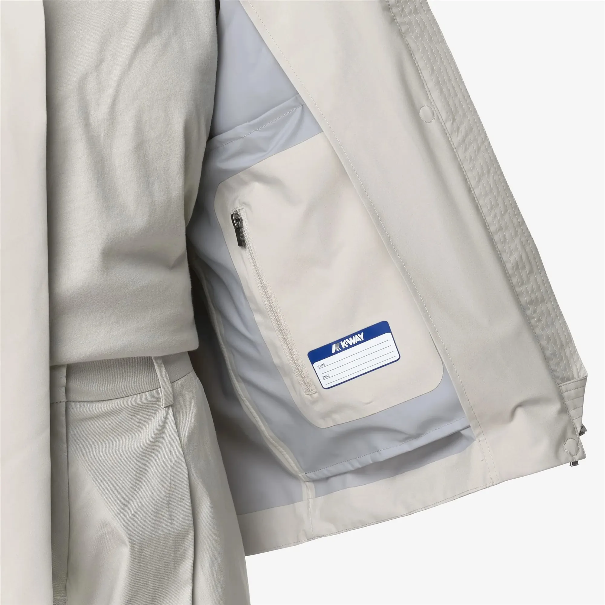 K-Way Giubbino Arabel Stretch 2L Beige Lt K61338W 171662