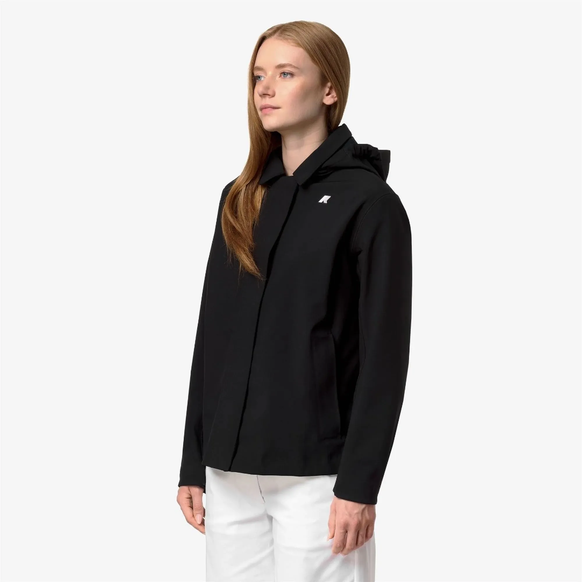K-Way B'Bleizou Bonded Jacket' Black Pure - Blue Depth K51453W 190347