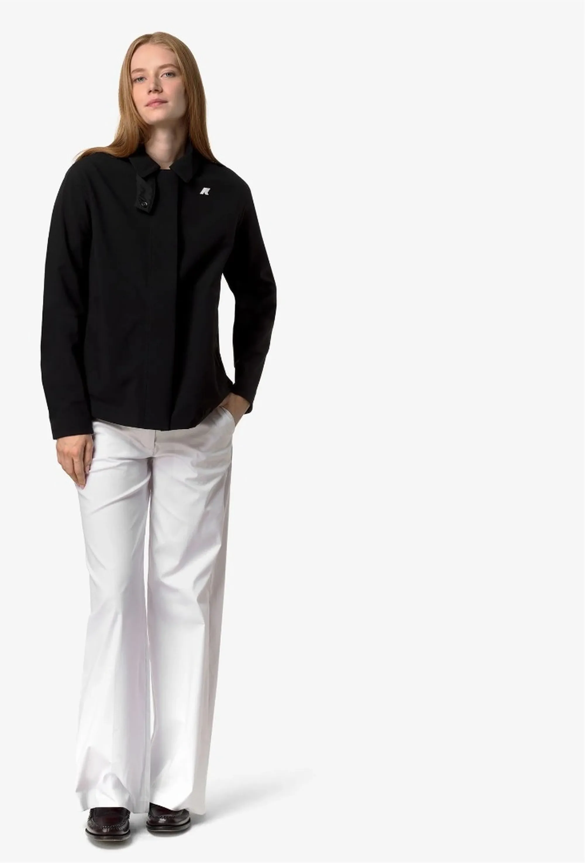 K-Way B'Bleizou Bonded Jacket' Black Pure - Blue Depth K51453W 190349