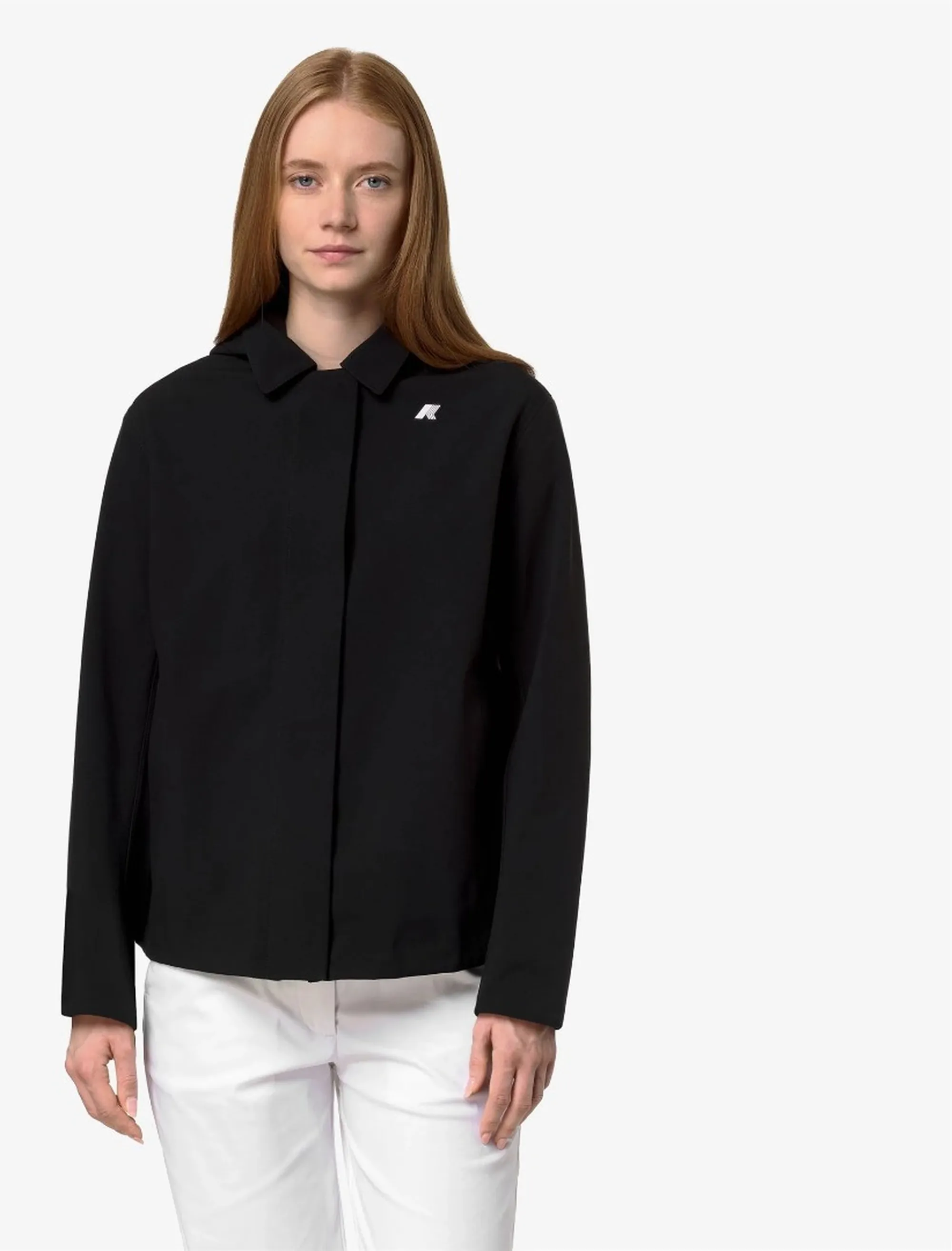 K-Way B'Bleizou Bonded Jacket' Black Pure - Blue Depth K51453W 190350