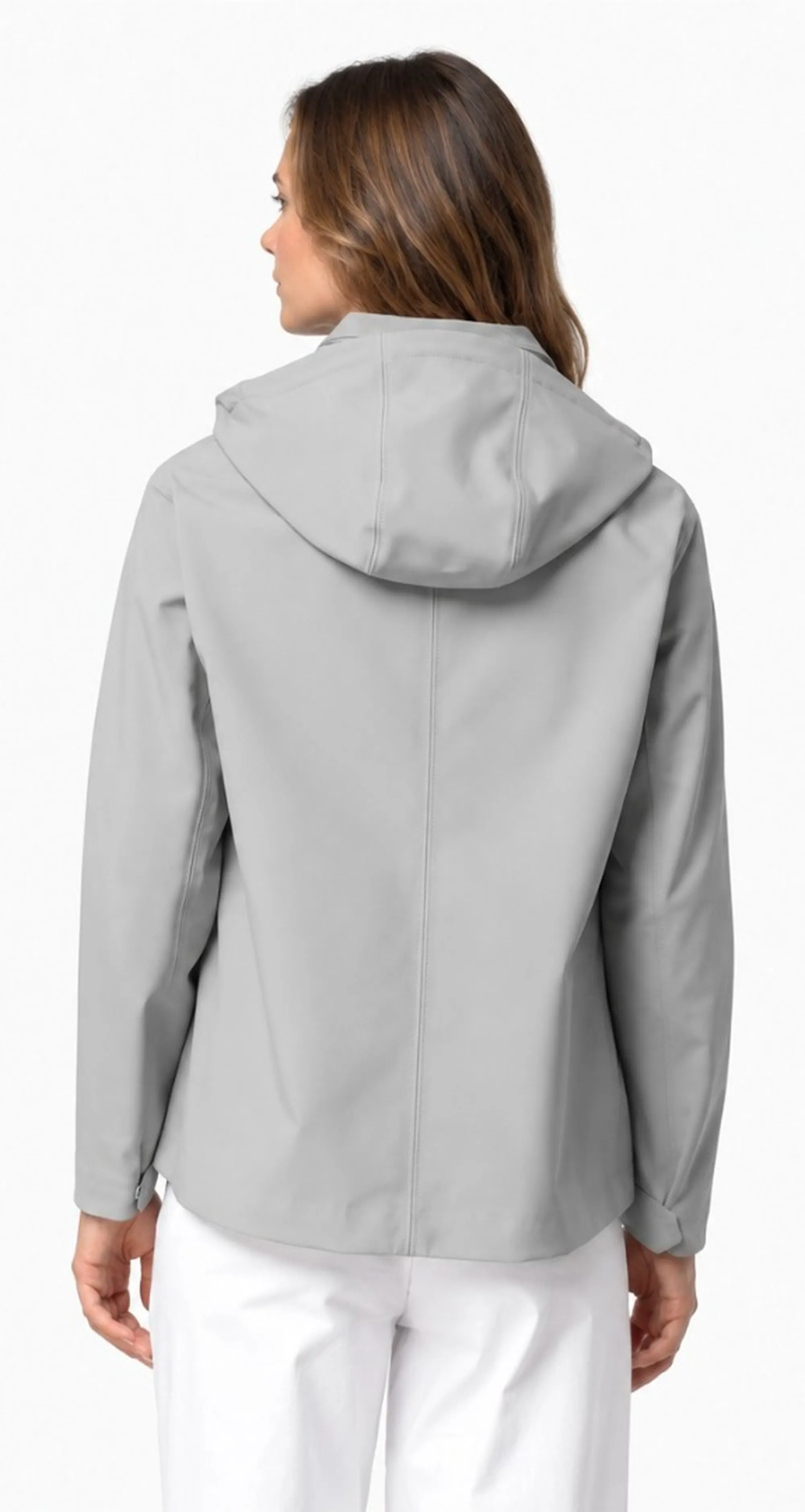 K-Way B'Bleizou Bonded Jacket' Grey Ash - Blue Depth K51453W 190392