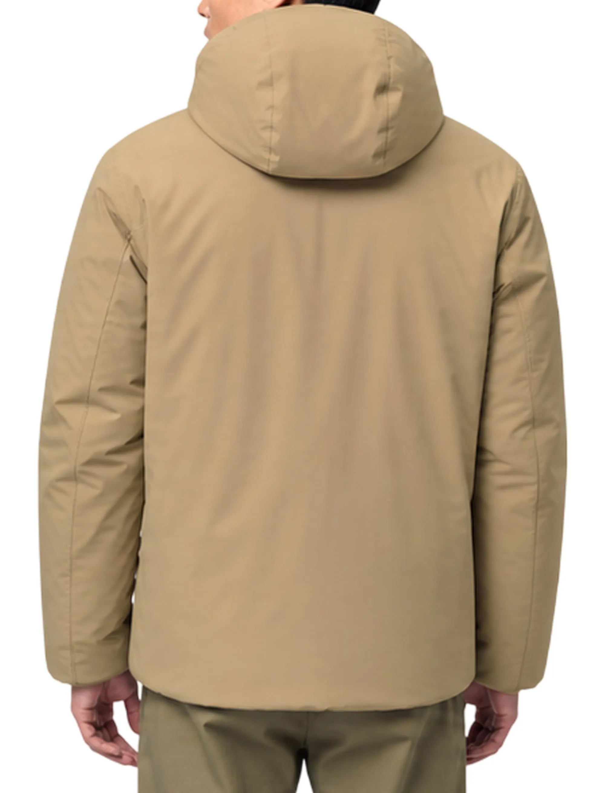 K-Way Giubbino Jack St Thermo Reversible Beige Khaki - Green Balsam K8127Ww 195806