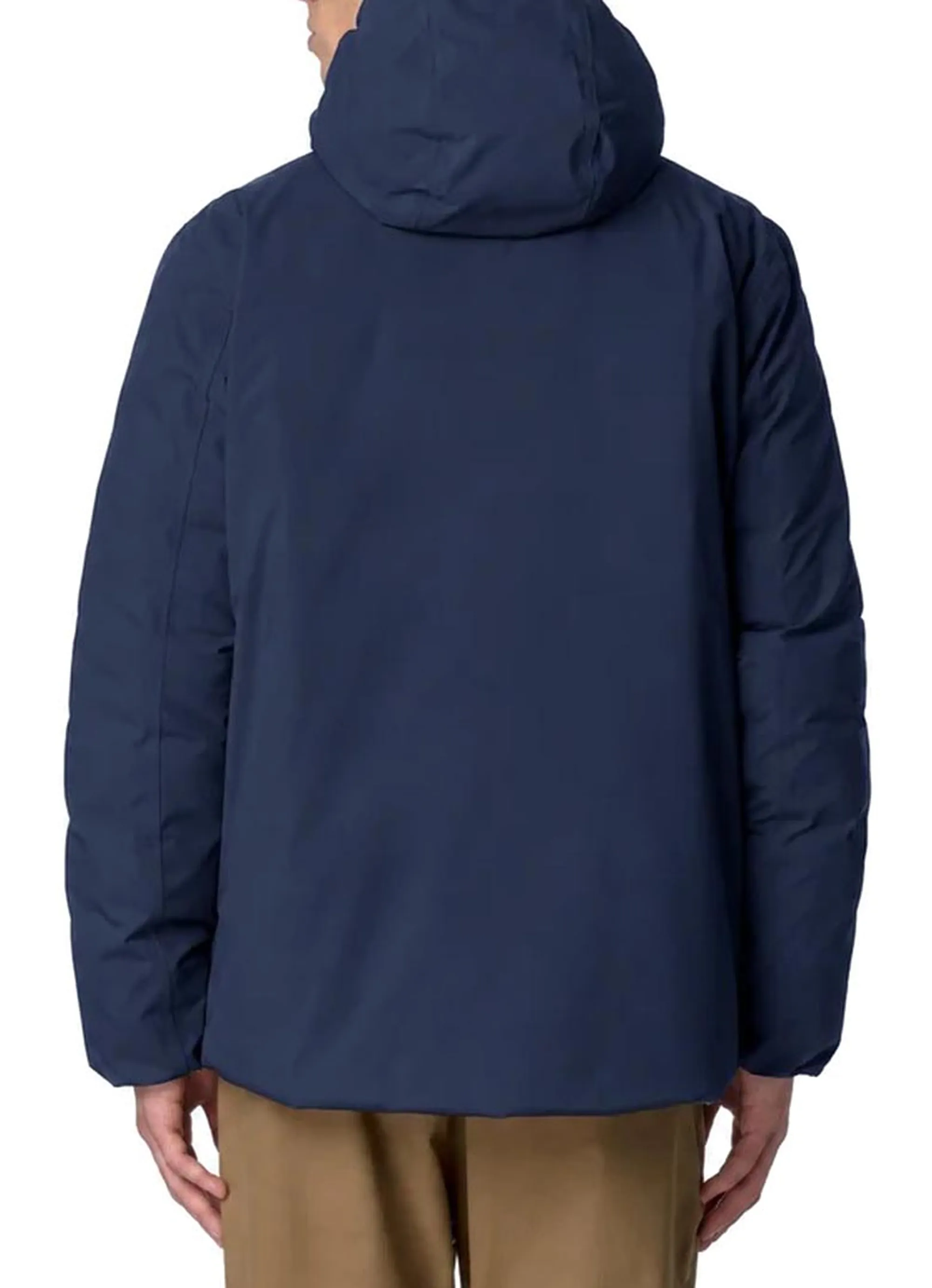 K-Way Giubbino Jack St Thermo Reversible Blue Depth - Green A K8127Ww 187765