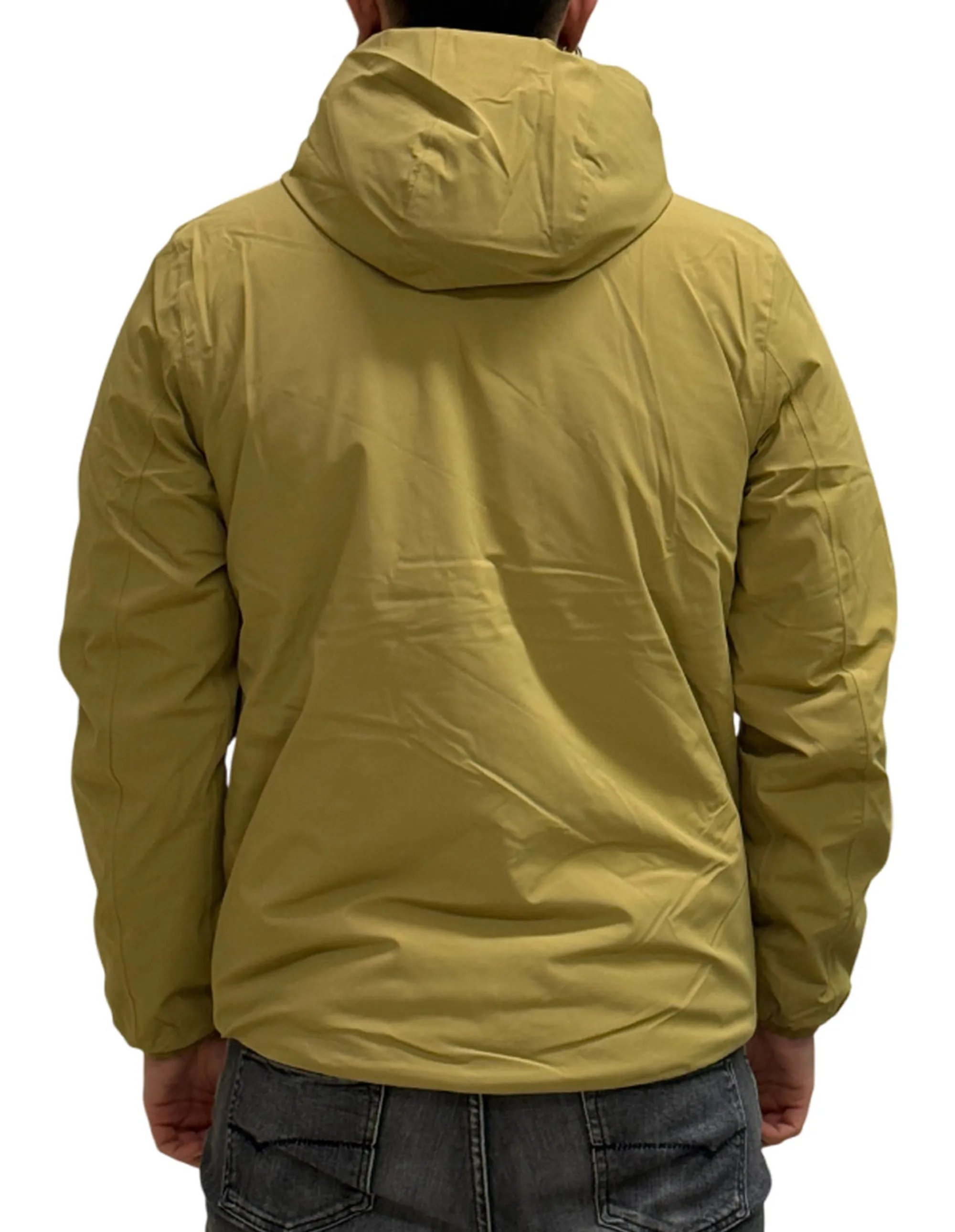 K-Way B'Giubbino Jack St Warm Reversible' Beige Seed - Blue K6128Vw 167500