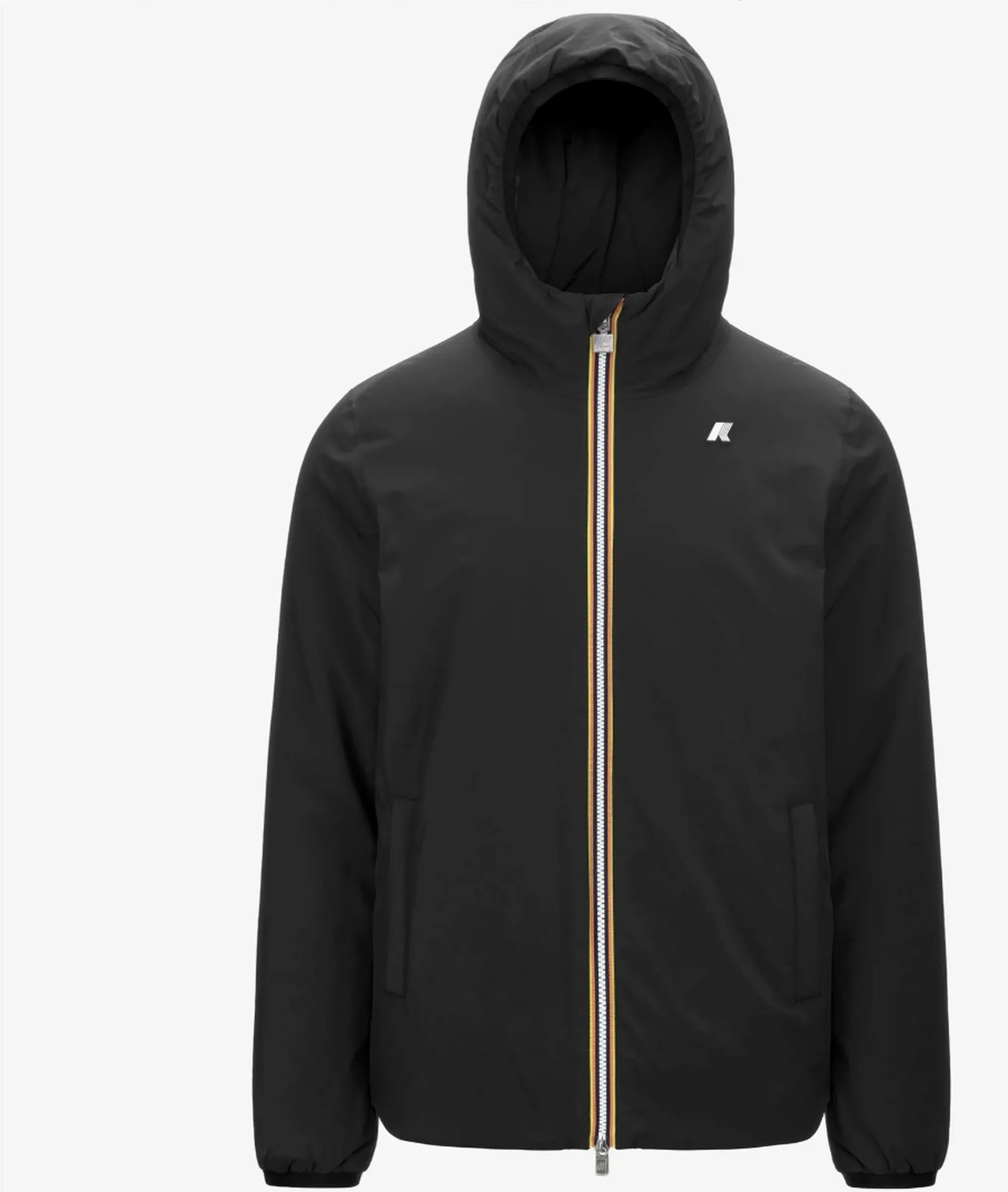 K-Way B'Giubbino Jack St Warm Reversible' Black Pure - Green B K6128Vw 169310