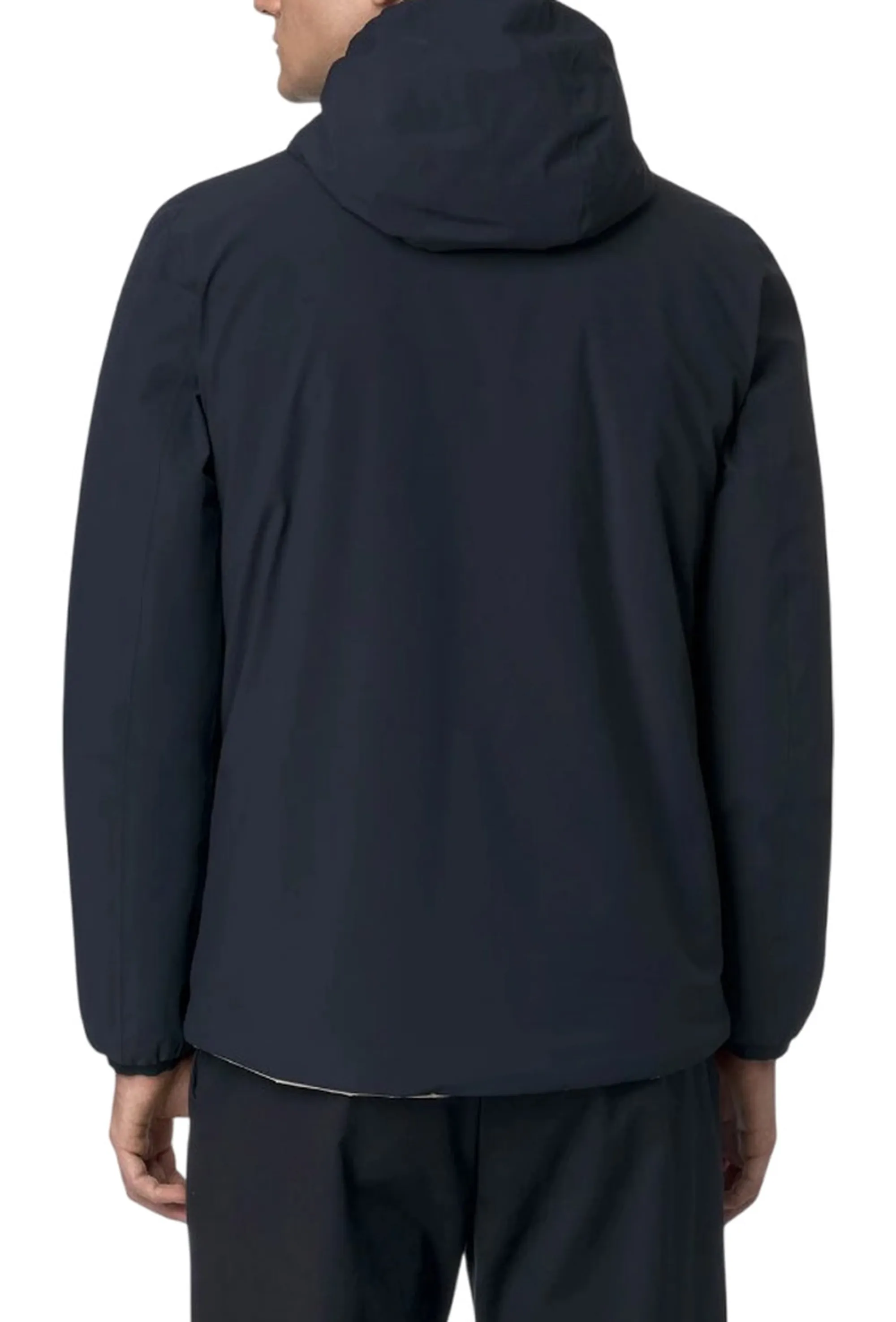 K-Way B'Giubbino Jack St Warm Reversible' Blue Depht - Beige C K6128Vw 160597