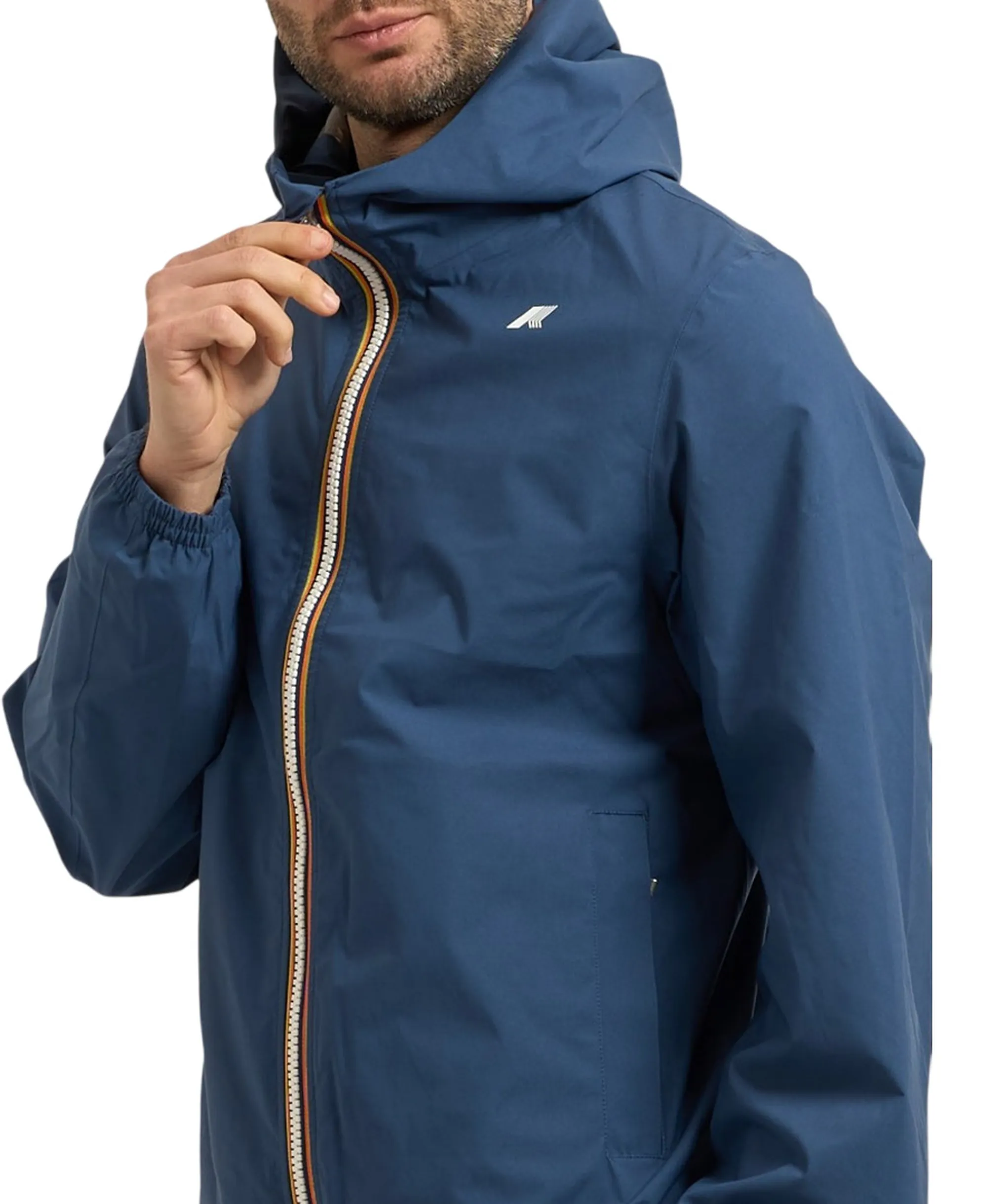 K-Way B'Giubbino Jack Stretch Nylon Jersey' Blue Insignia K3123Uw 176634