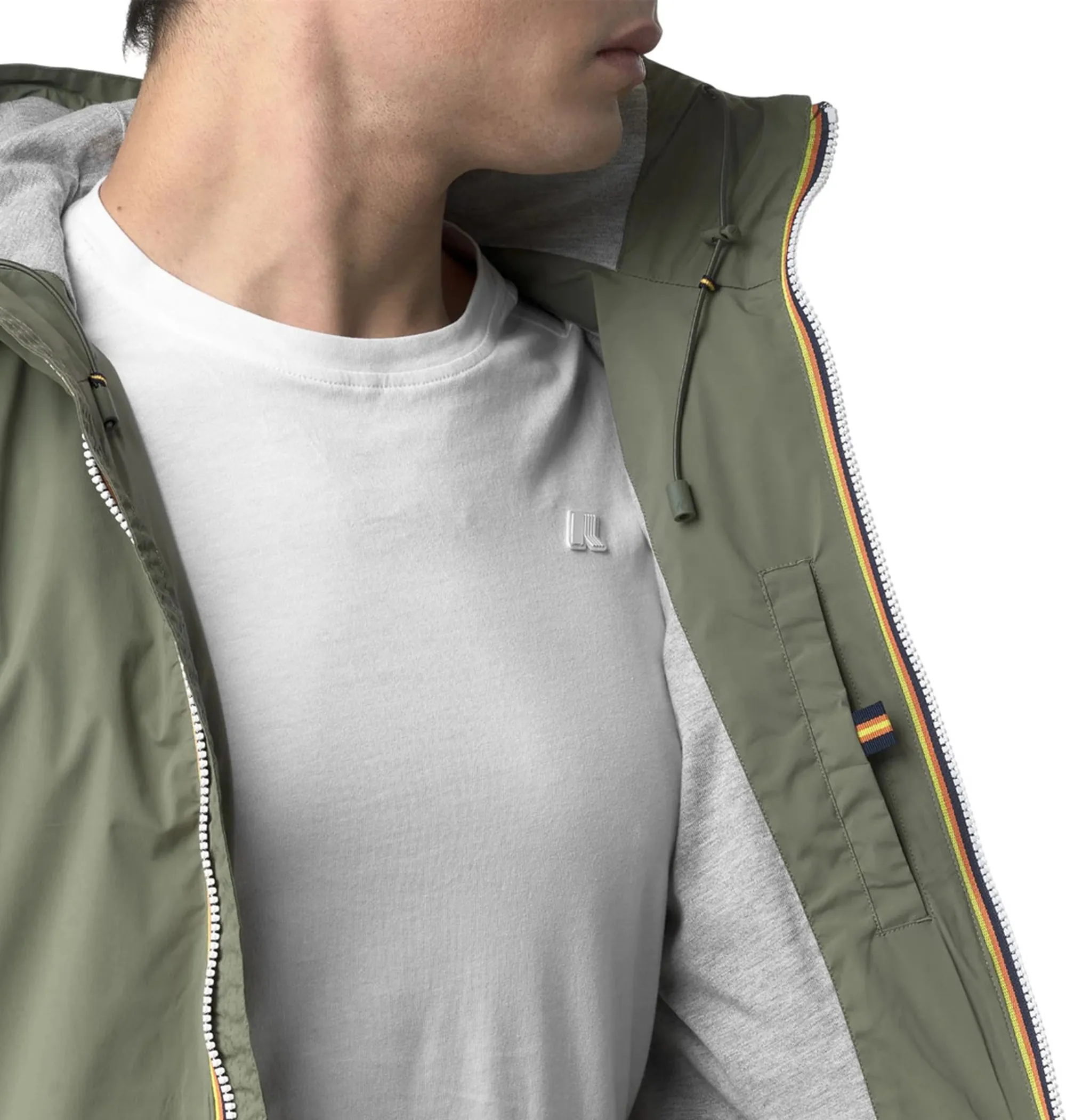 K-Way B'Giubbino Jack Stretch Nylon Jersey' Green Lichen K3123Uw 171676