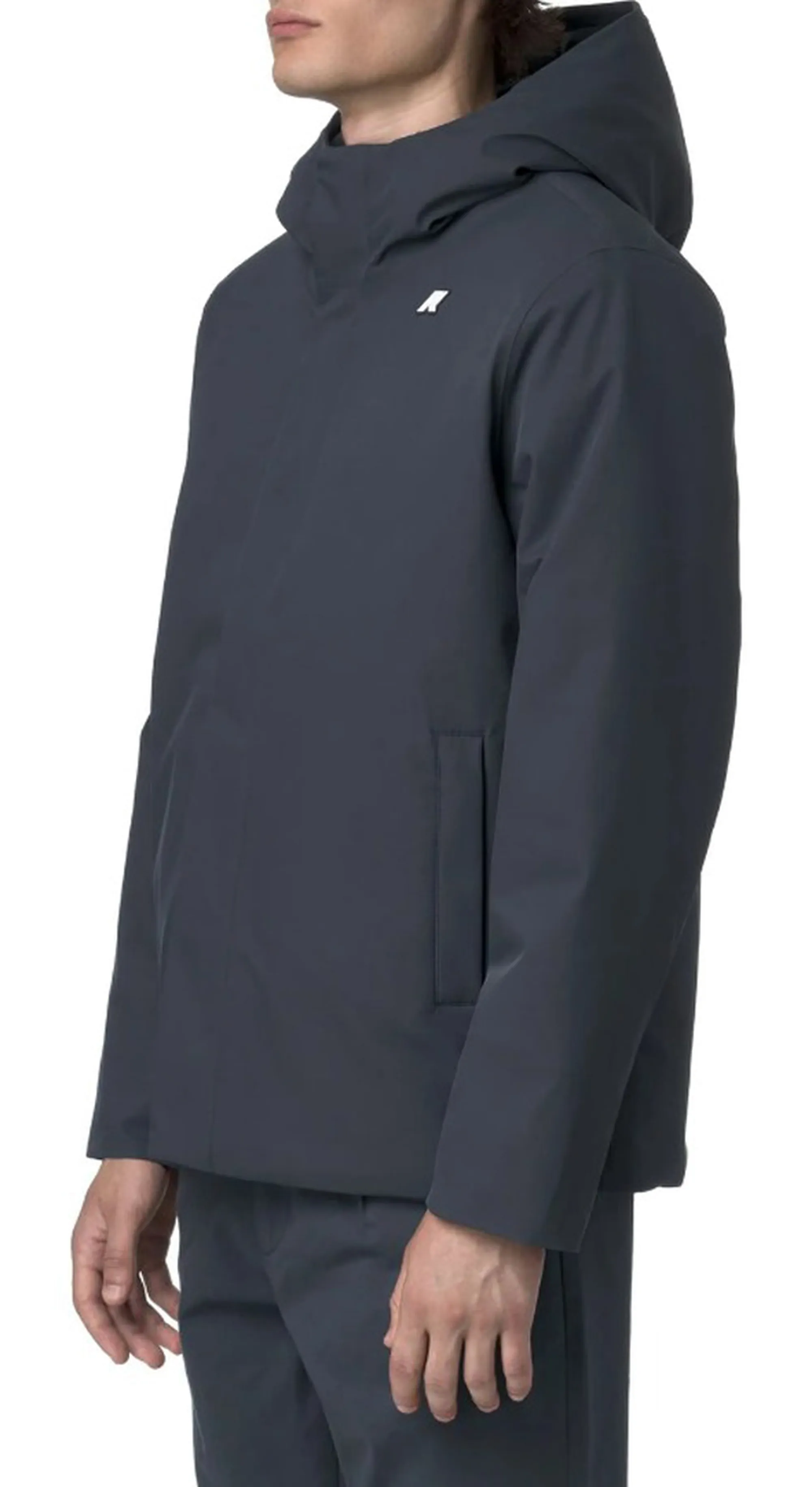 K-Way B'Jacko Twill Marmot Jacket' Blue Airforce K8133Dw 163273