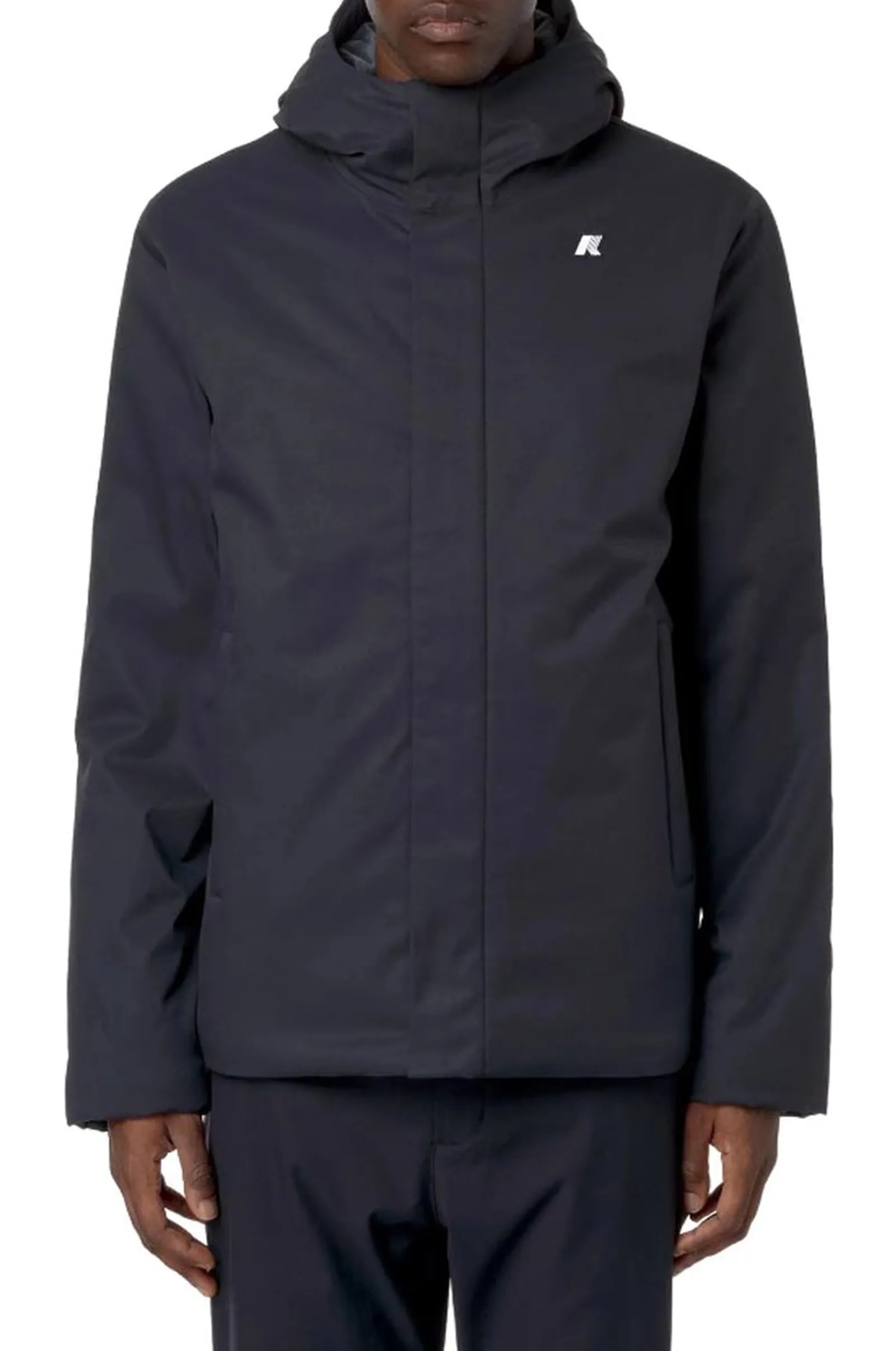 K-Way Giubbino Jacko Twill Marmotta Blue D - Blue A K8133Dw 187768