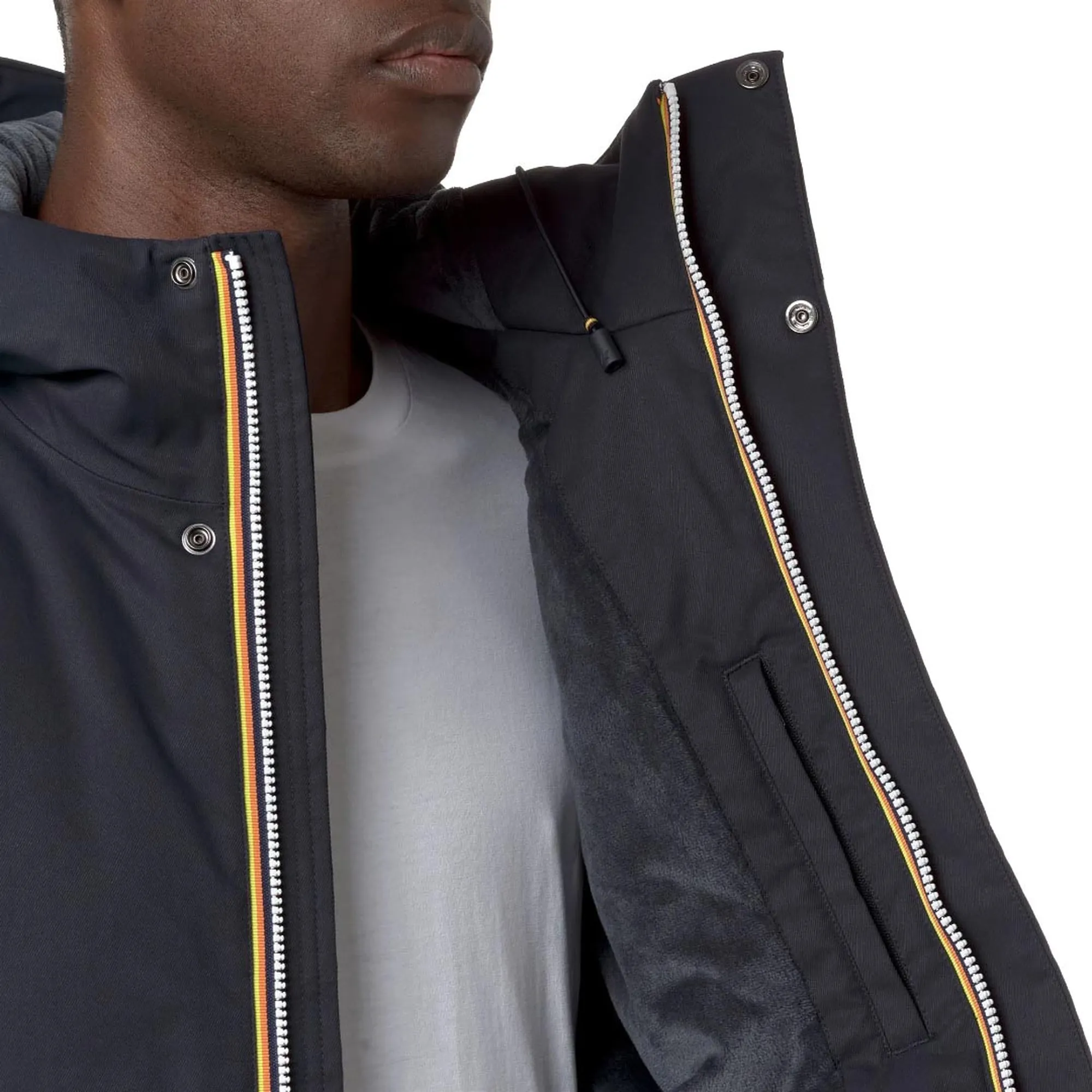 K-Way B'Jacko Twill Marmot Jacket' Blue D - Blue A K8133Dw 187770