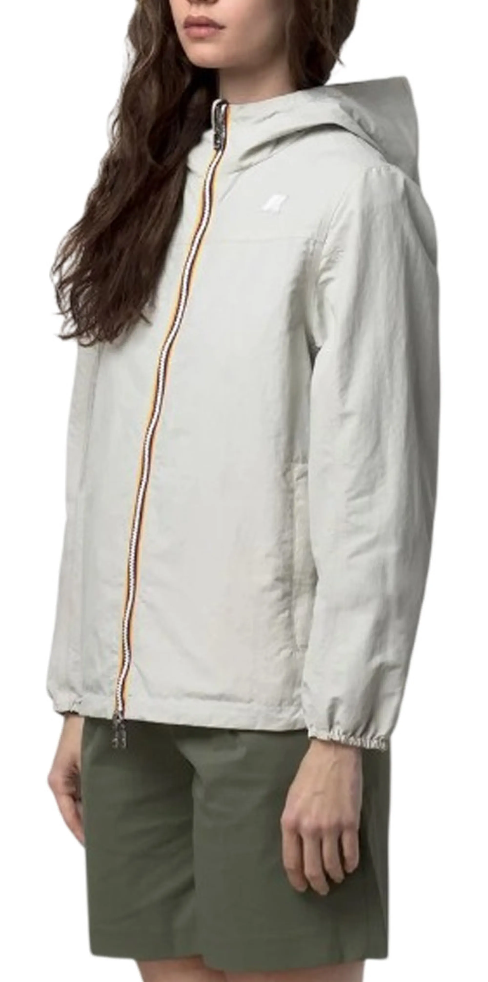 K-Way B'Jake Cotton Reversible Jacket' Beige Lt - Green Lichen K51337W 179520