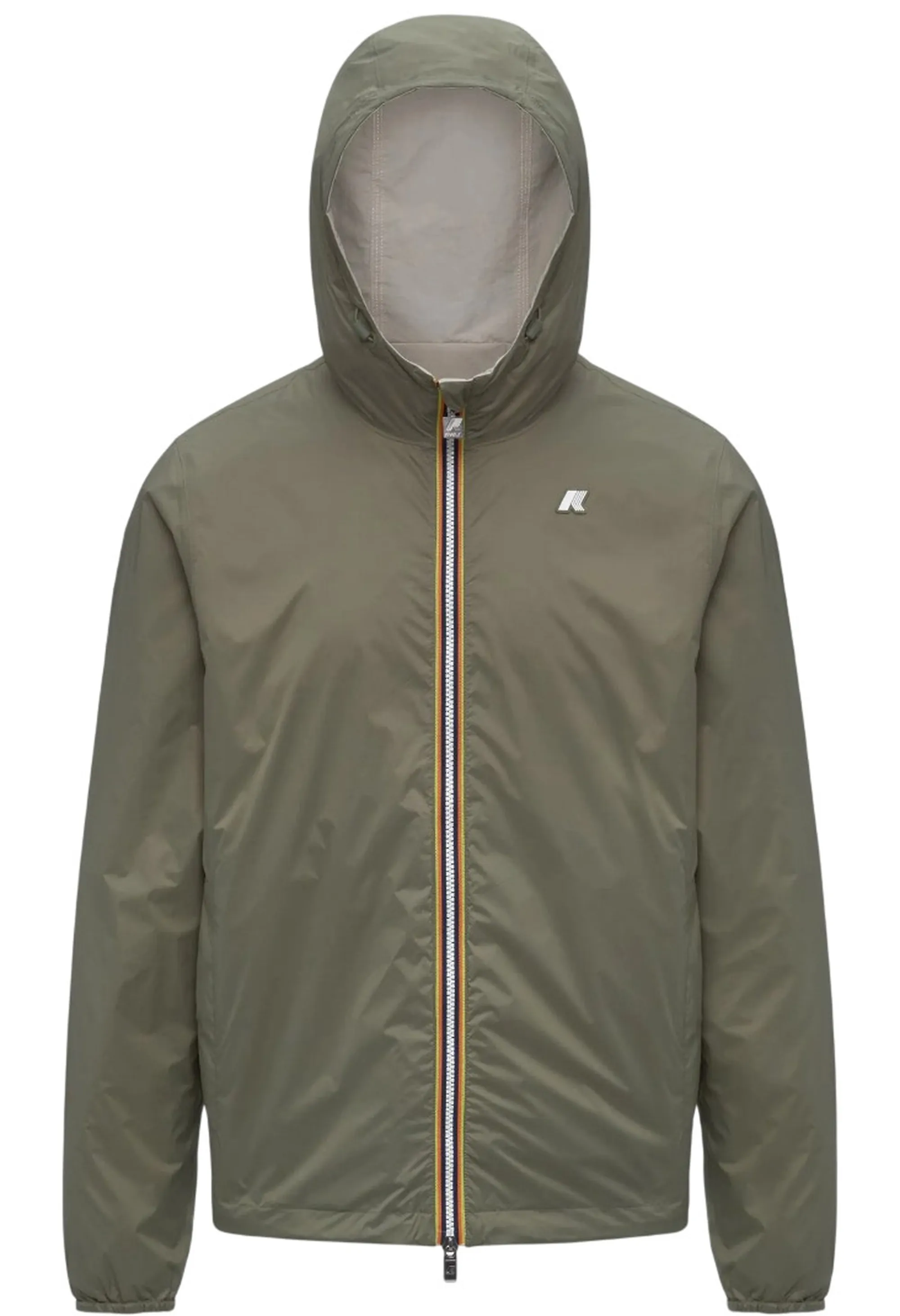 K-Way B'Jake Cotton Reversible Jacket' Beige Lt - Green Lichen K51337W 179531