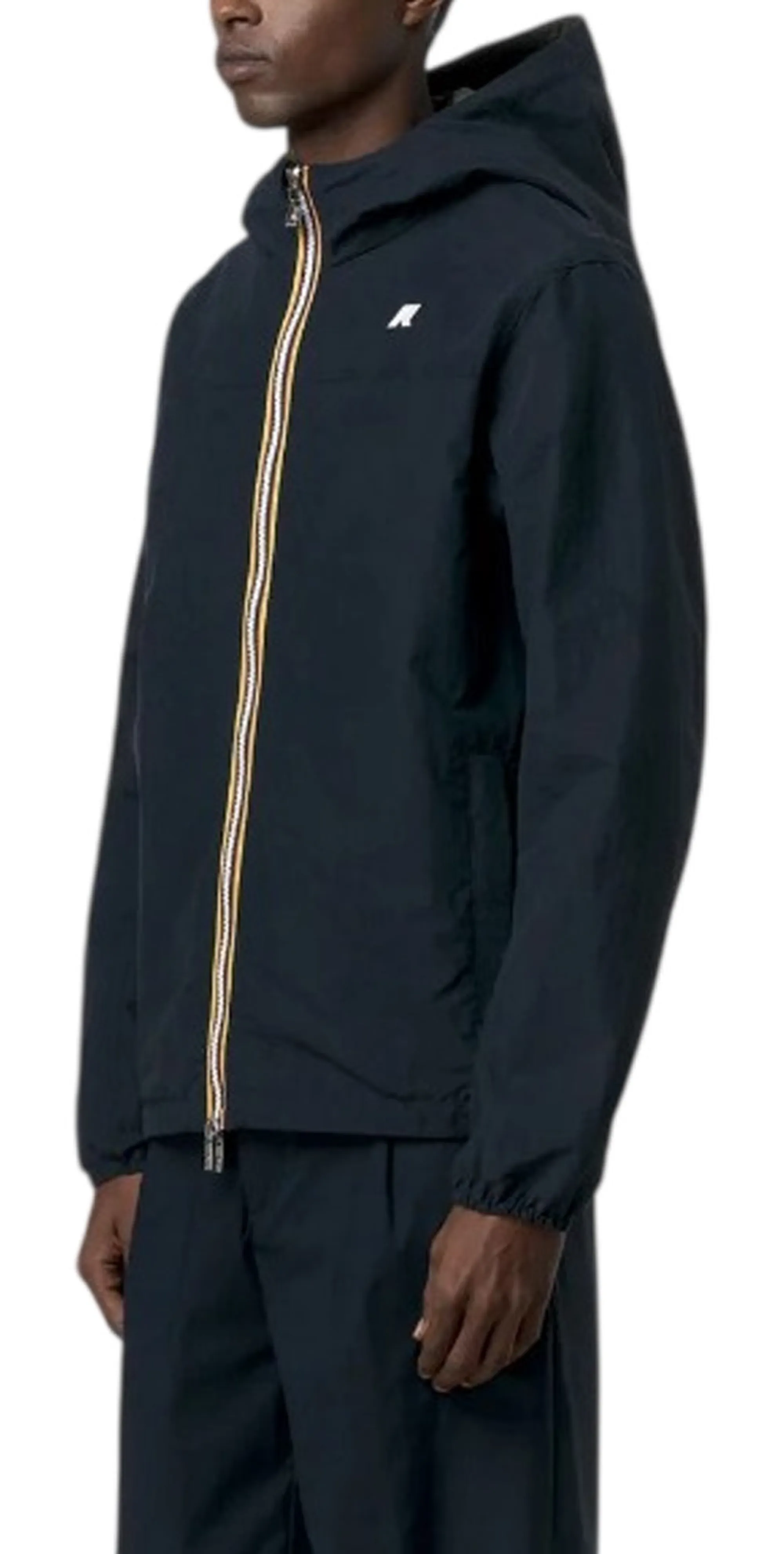 K-Way B'Jake Cotton Reversible Jacket' Blue Depth - Green L K51337W 179508