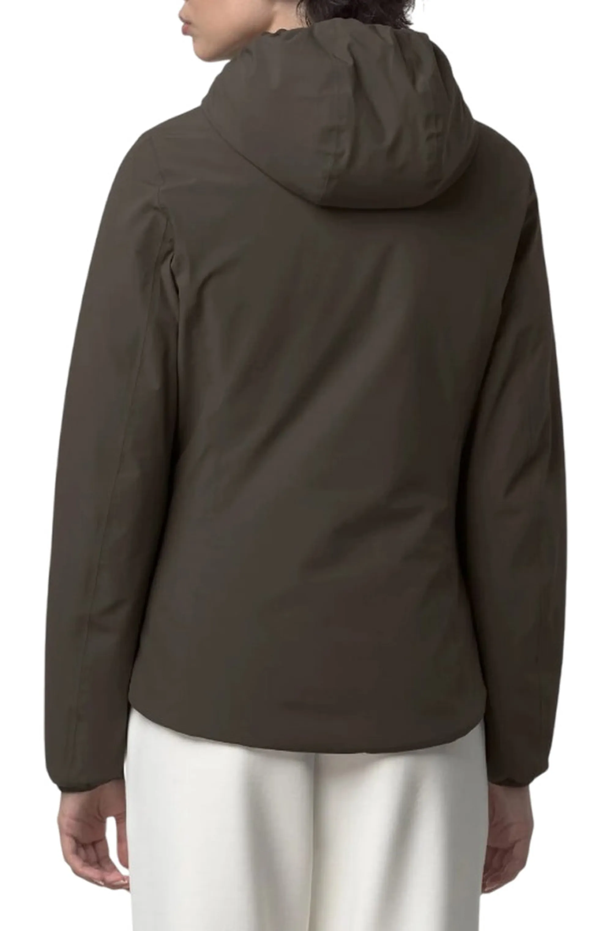 K-Way Giubbino Lily St Warm Reversible Black Olive - Violet K6128Tw 160968