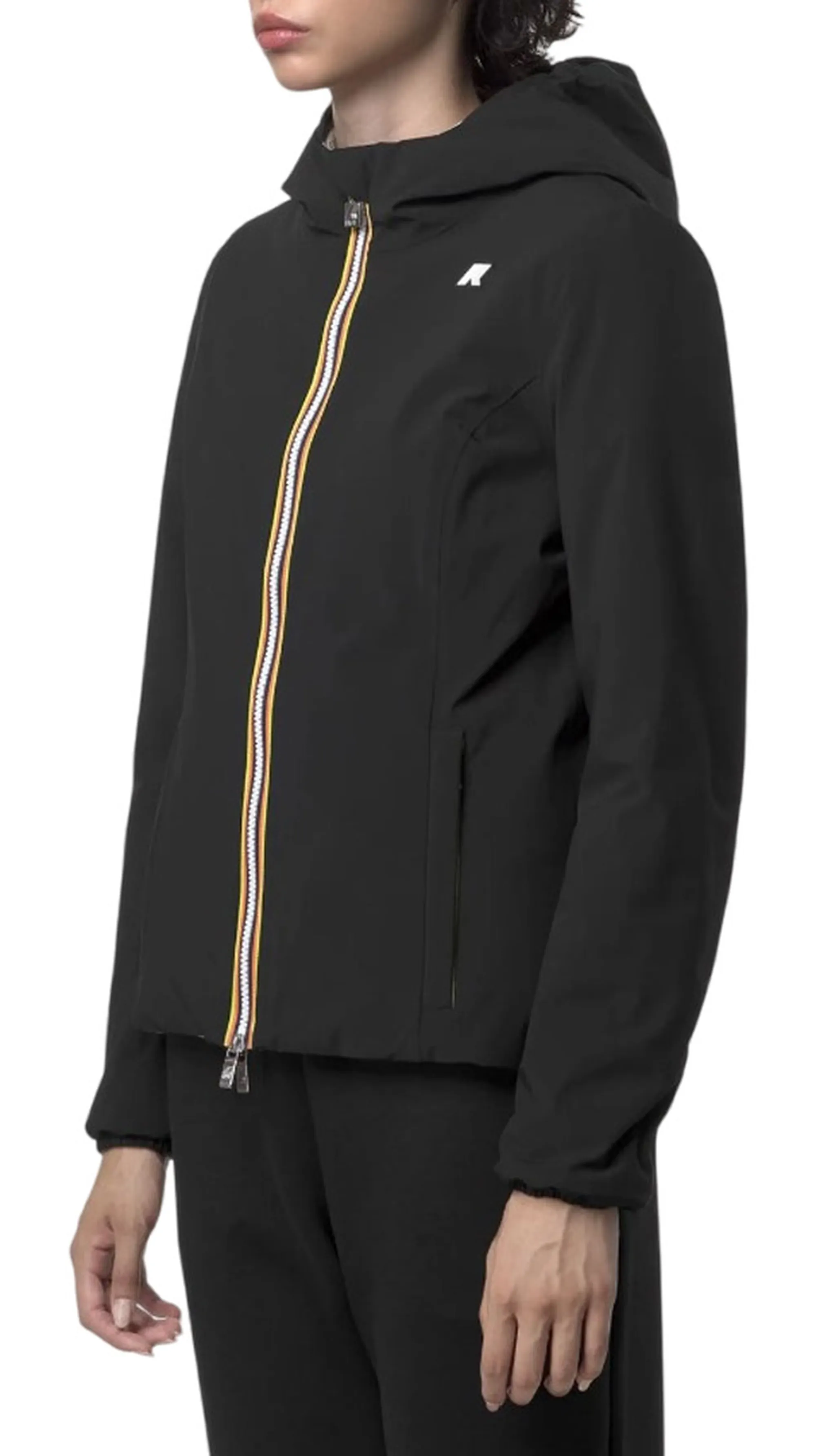 K-Way Giubbino Lily St Warm Reversible Black Pure - Beige C K6128Tw 160952