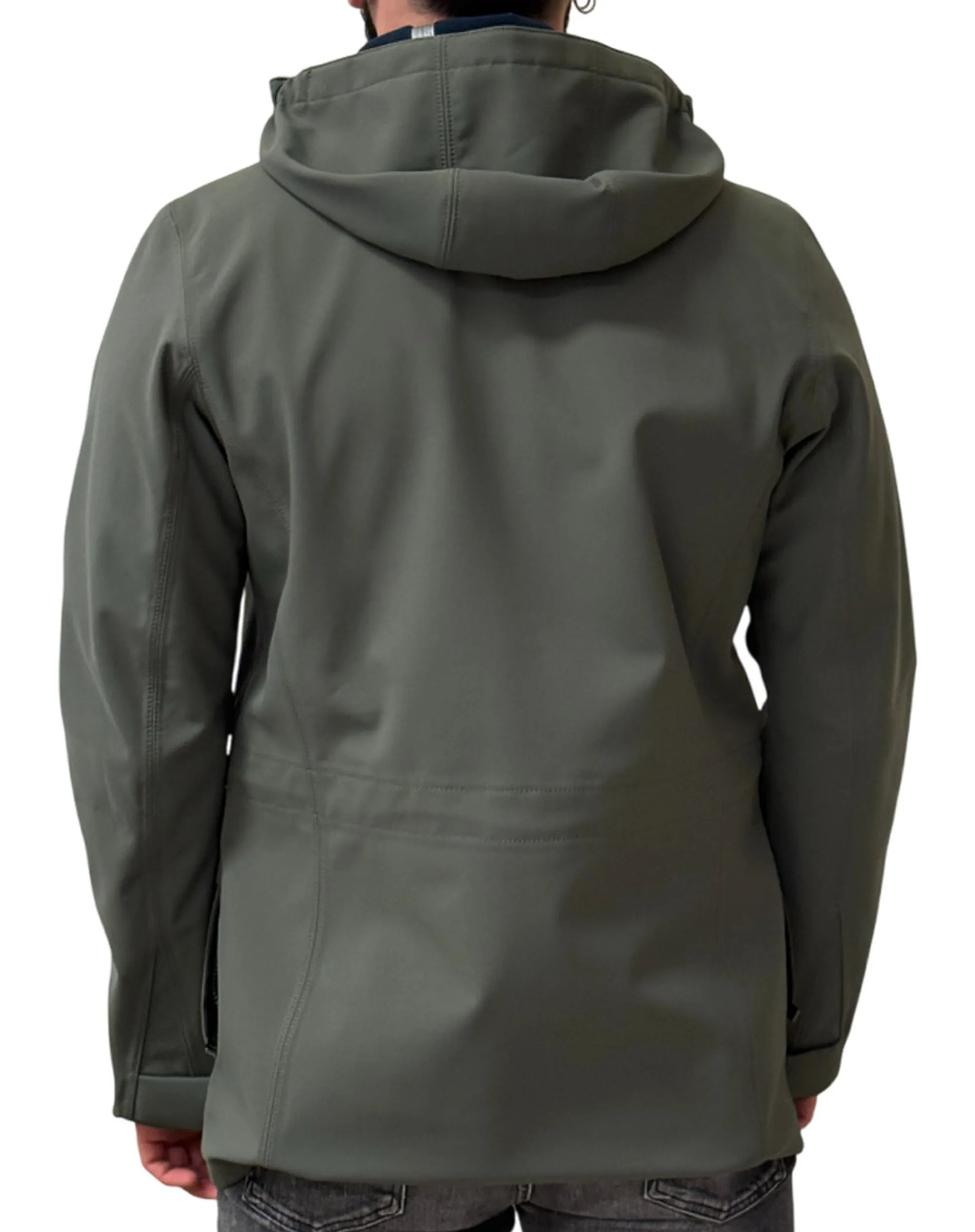 K-Way Giubbino Manphy Bonded Green B - Blue Depht K7126Vw 167506