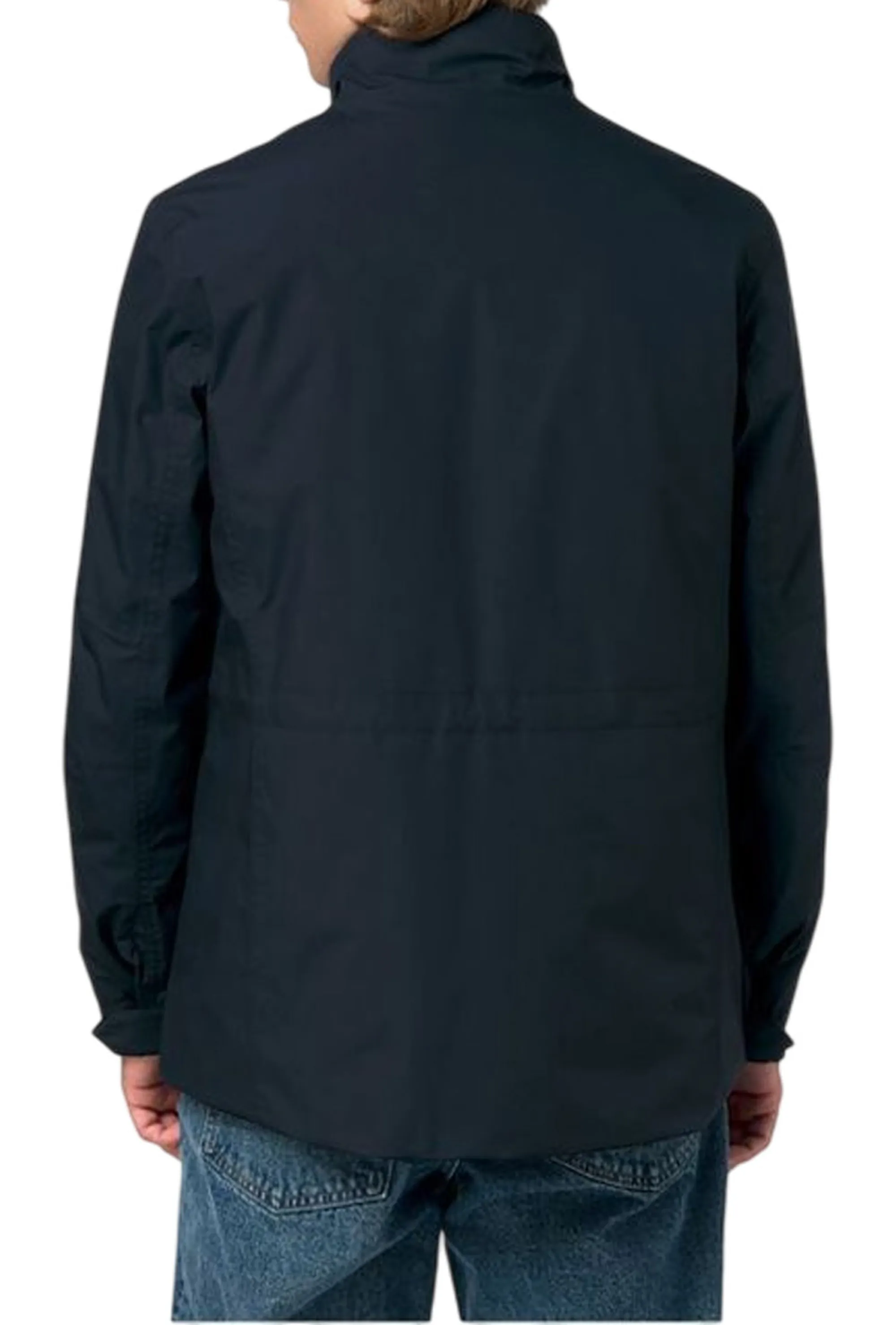 K-Way B'Manuene Warm Micro Canvas Jacket' Blue Depth K4157Ew 195860