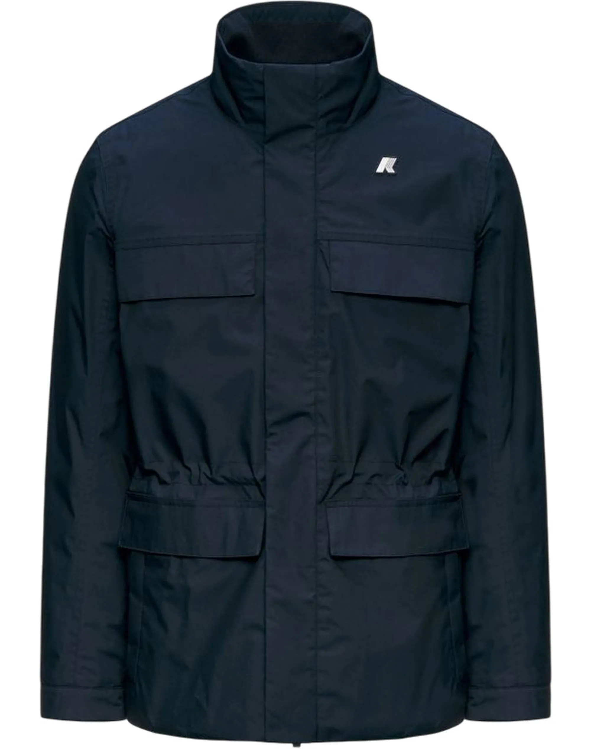 K-Way B'Manuene Warm Micro Canvas Jacket' Blue Depth K4157Ew 195862